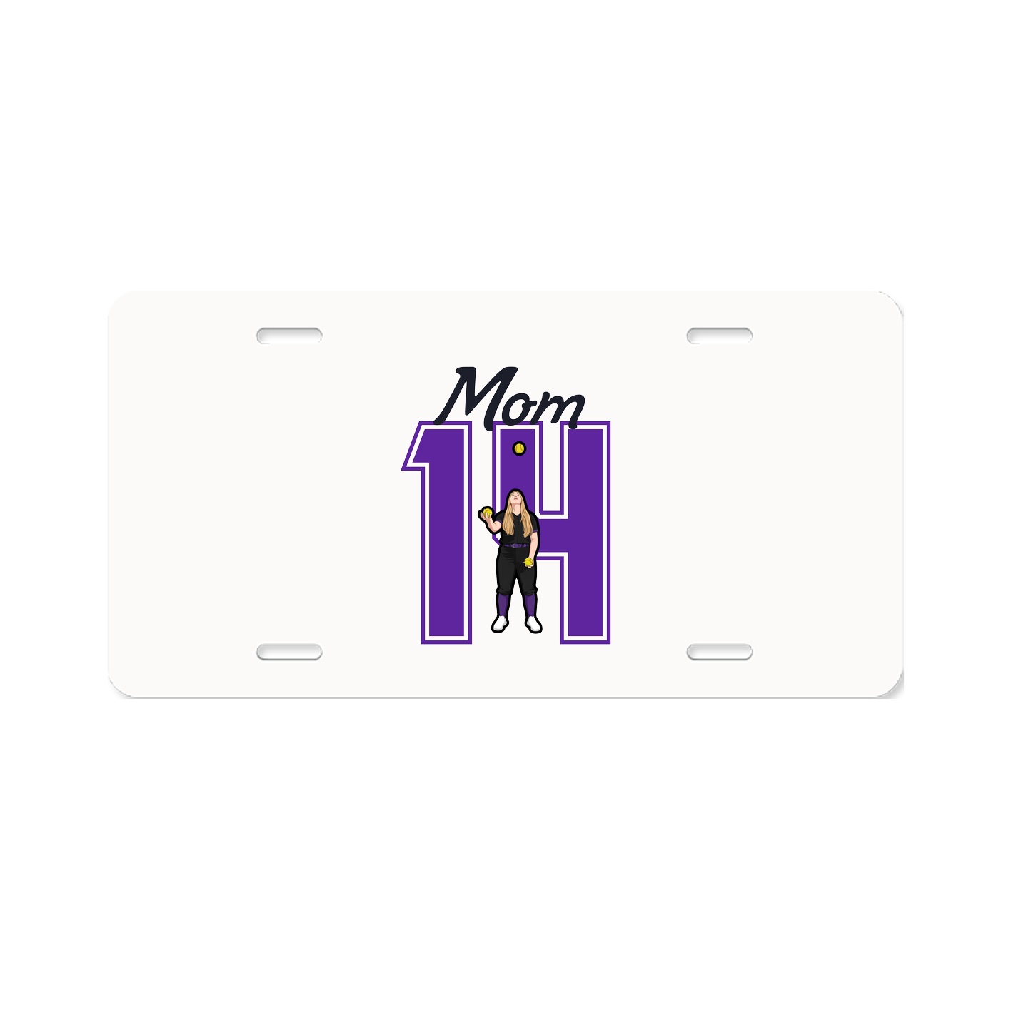 License Plate — Mothers Day Shirsey in Classic