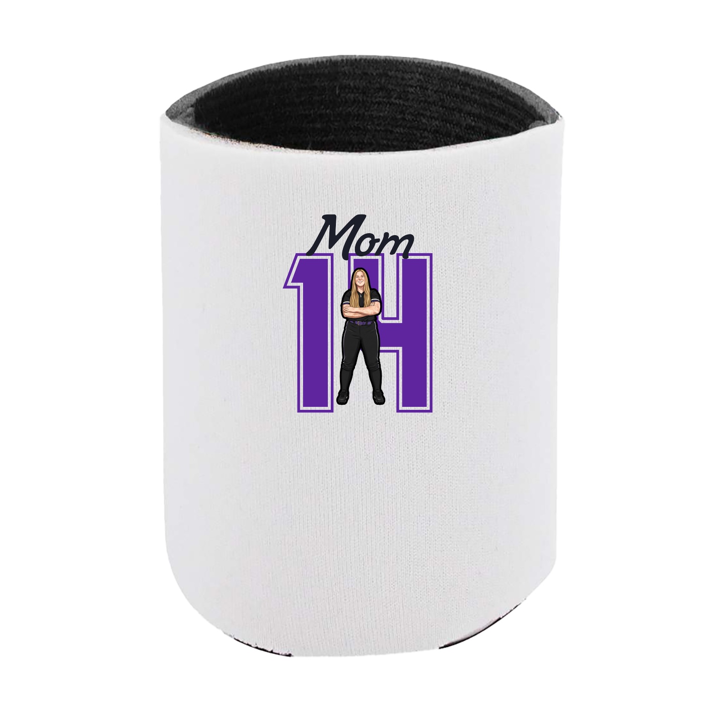 Can Holder — Mothers Day Shirsey in White
