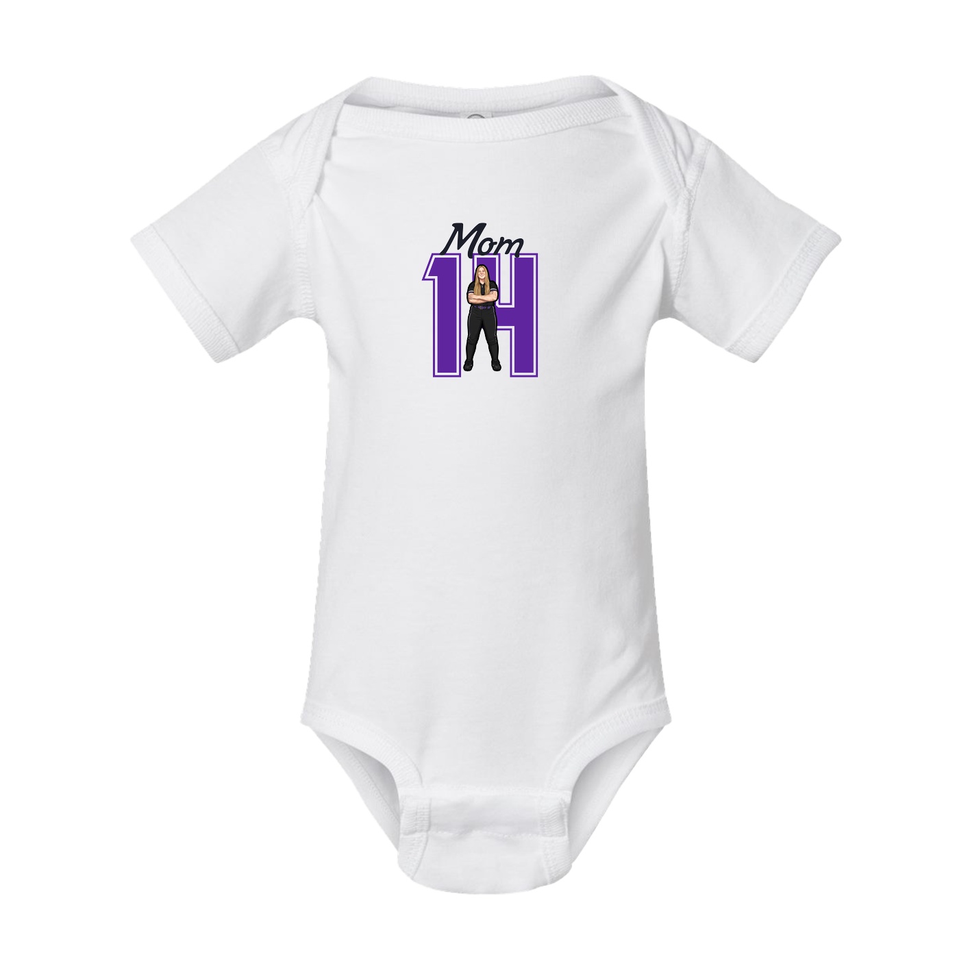 Baby Onesie — Mothers Day Shirsey in White