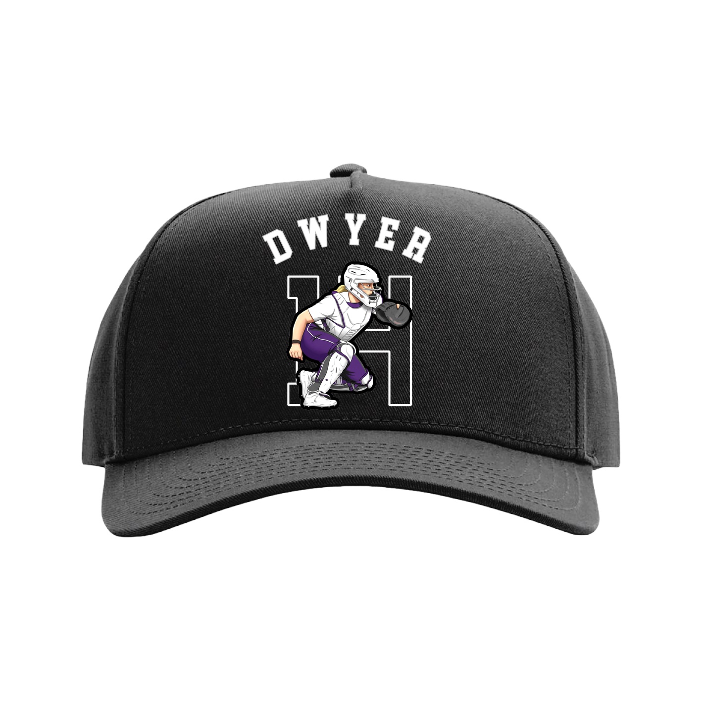 Full Fabric Five-Panel Champ Cap