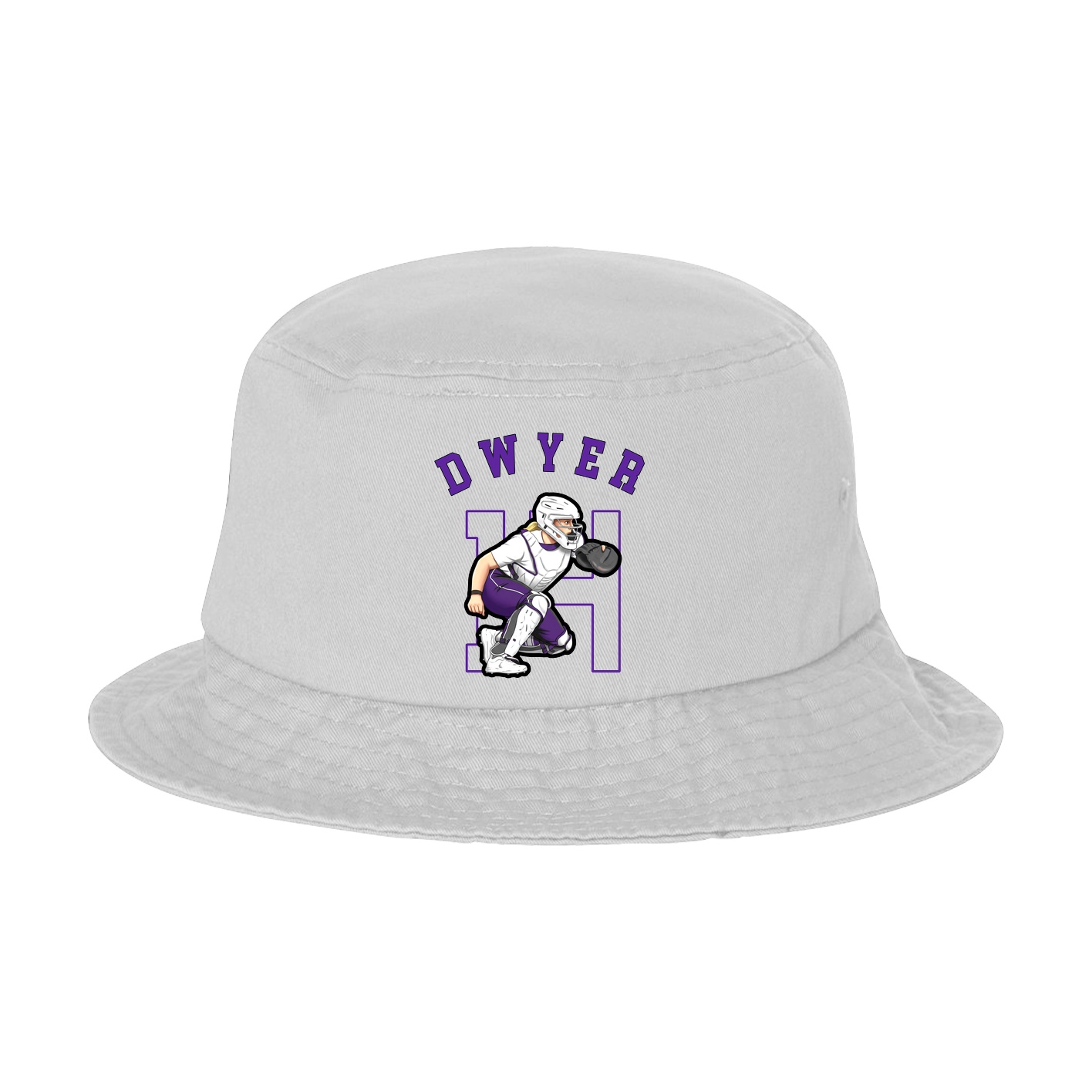 Bucket Cap — Shirsey Arch in White