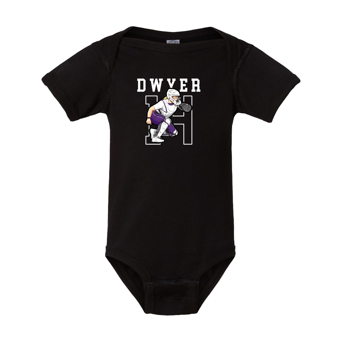 Baby Onesie — Shirsey in Black