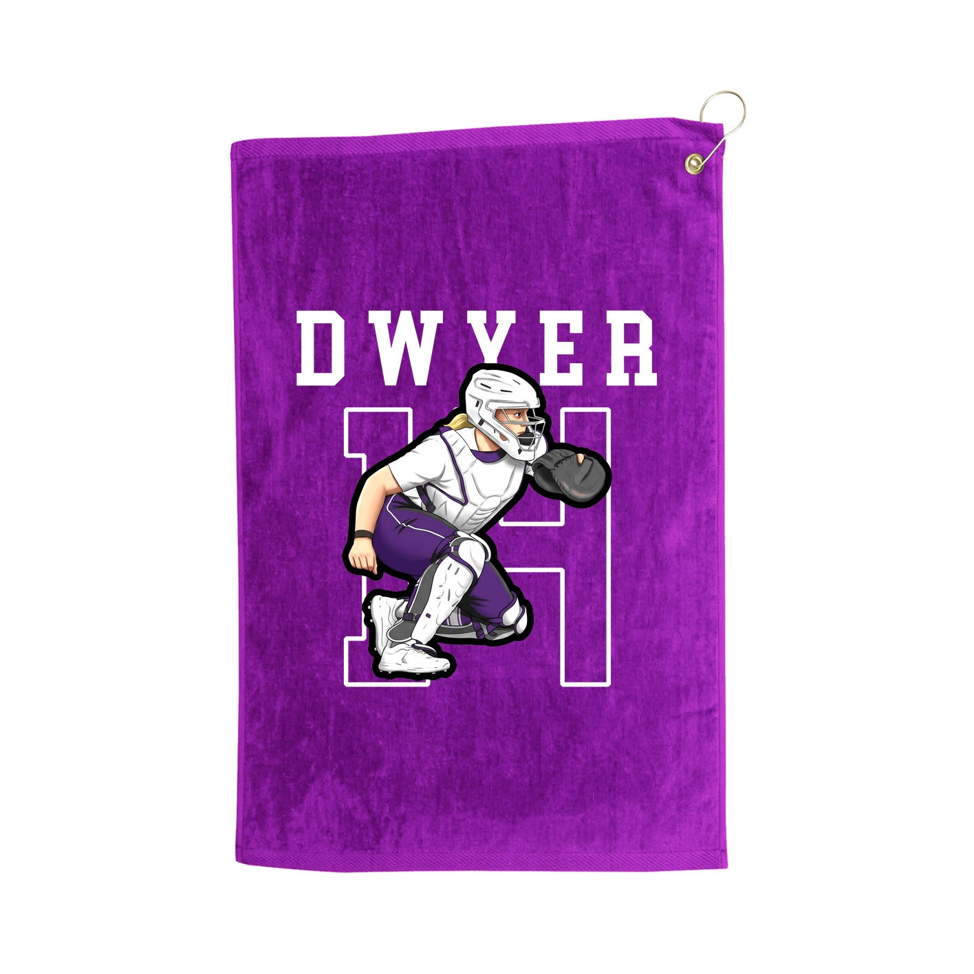 Golf Towel — Shirsey in Purple