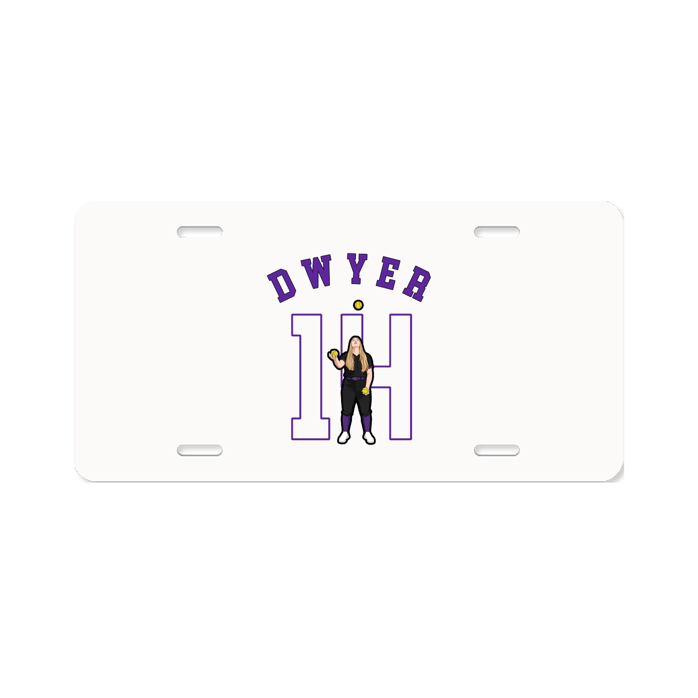 License Plate — Shirsey Arch in Classic