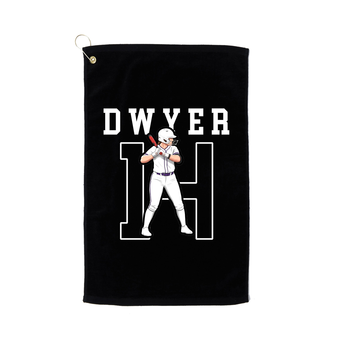 Golf Towel — Shirsey in Black