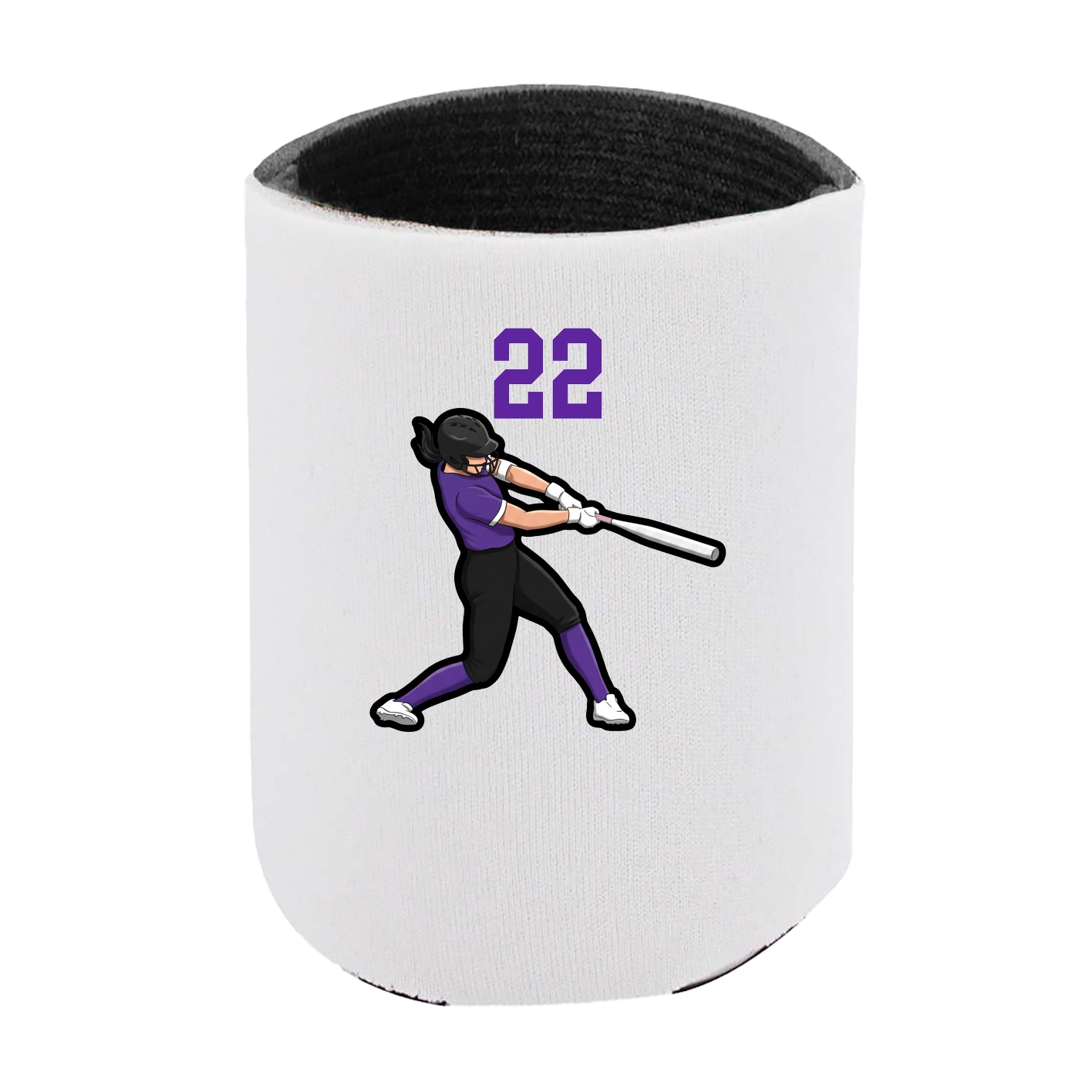 Can Holder — Number Top in White