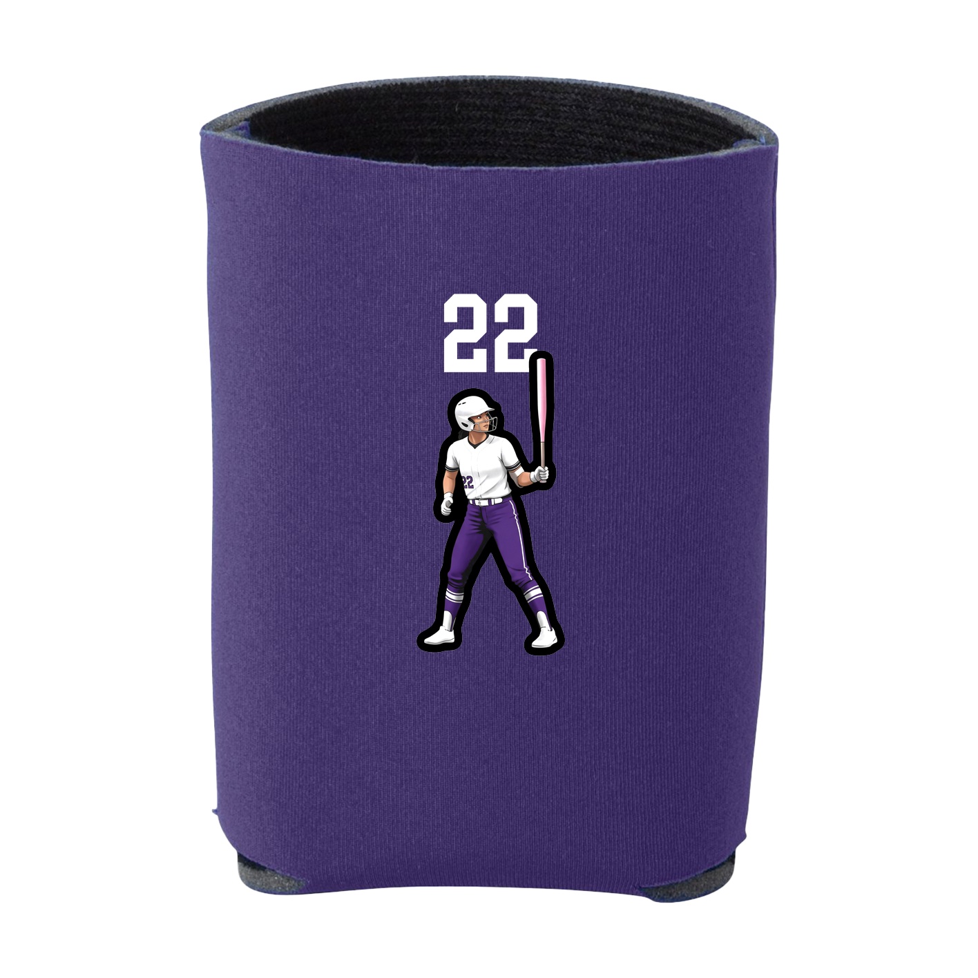 Can Holder — Number Top in Purple
