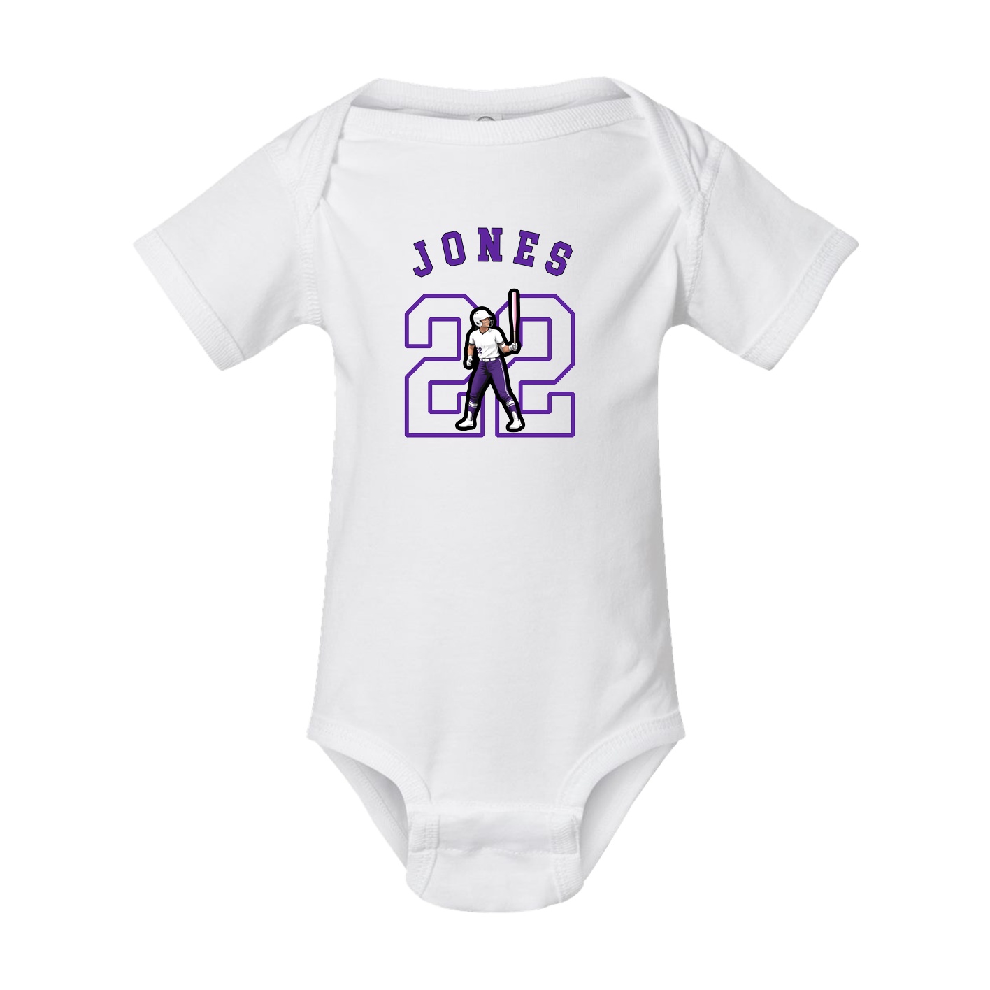 Baby Onesie — Shirsey Arch in White