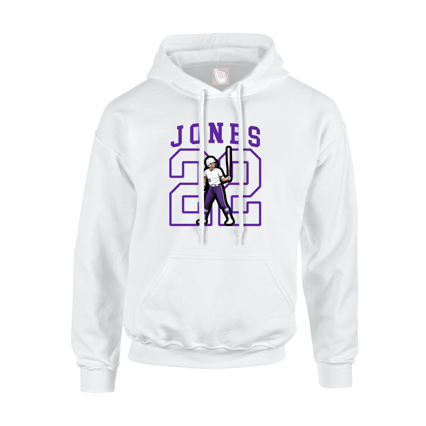 Youth Hoodie — Shirsey in White