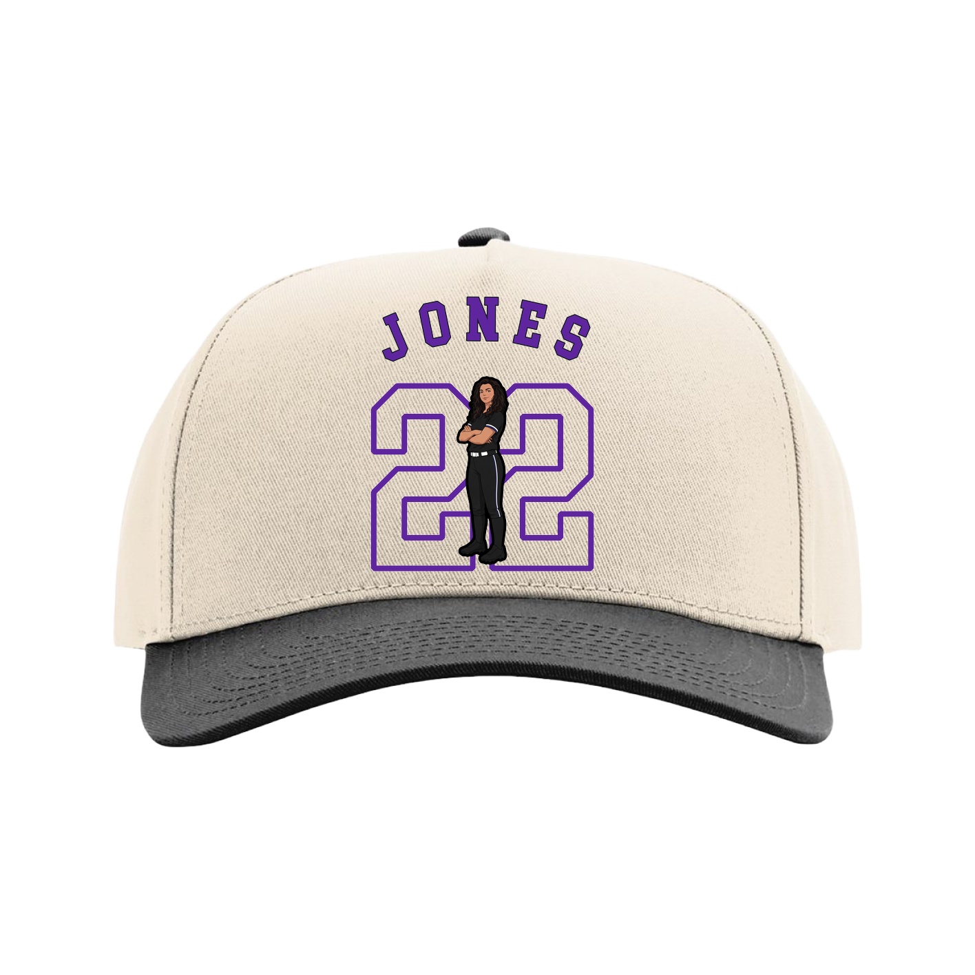 Full Fabric Five-Panel Champ Cap