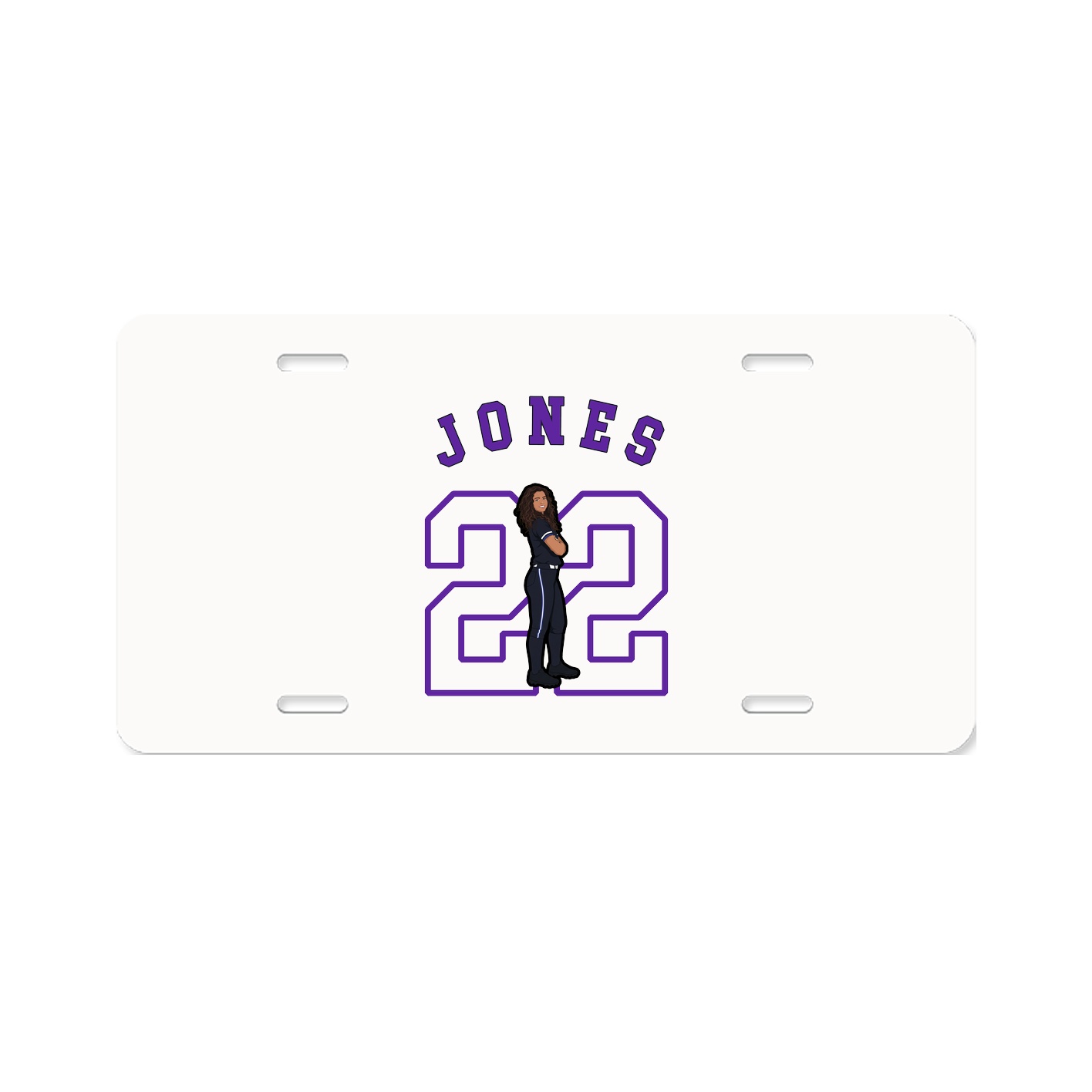 License Plate — Shirsey Arch in Classic