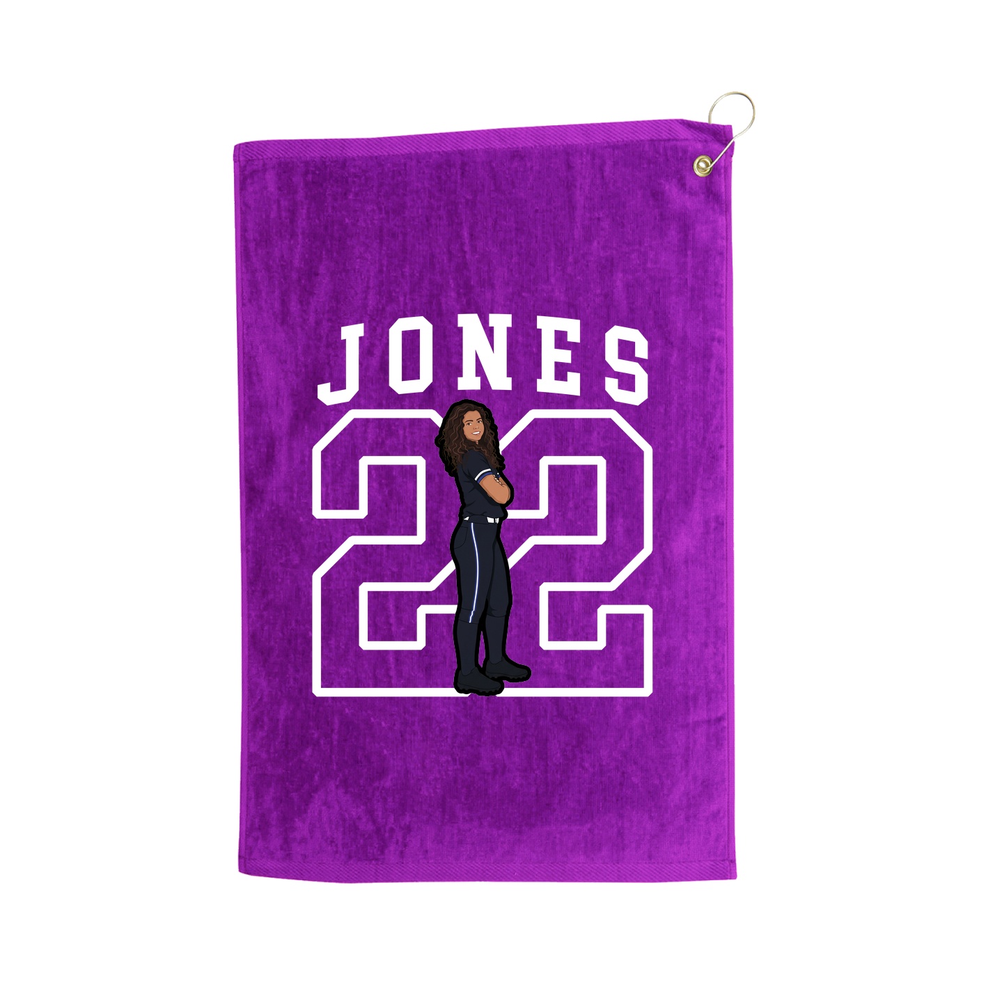 Golf Towel — Shirsey in Purple