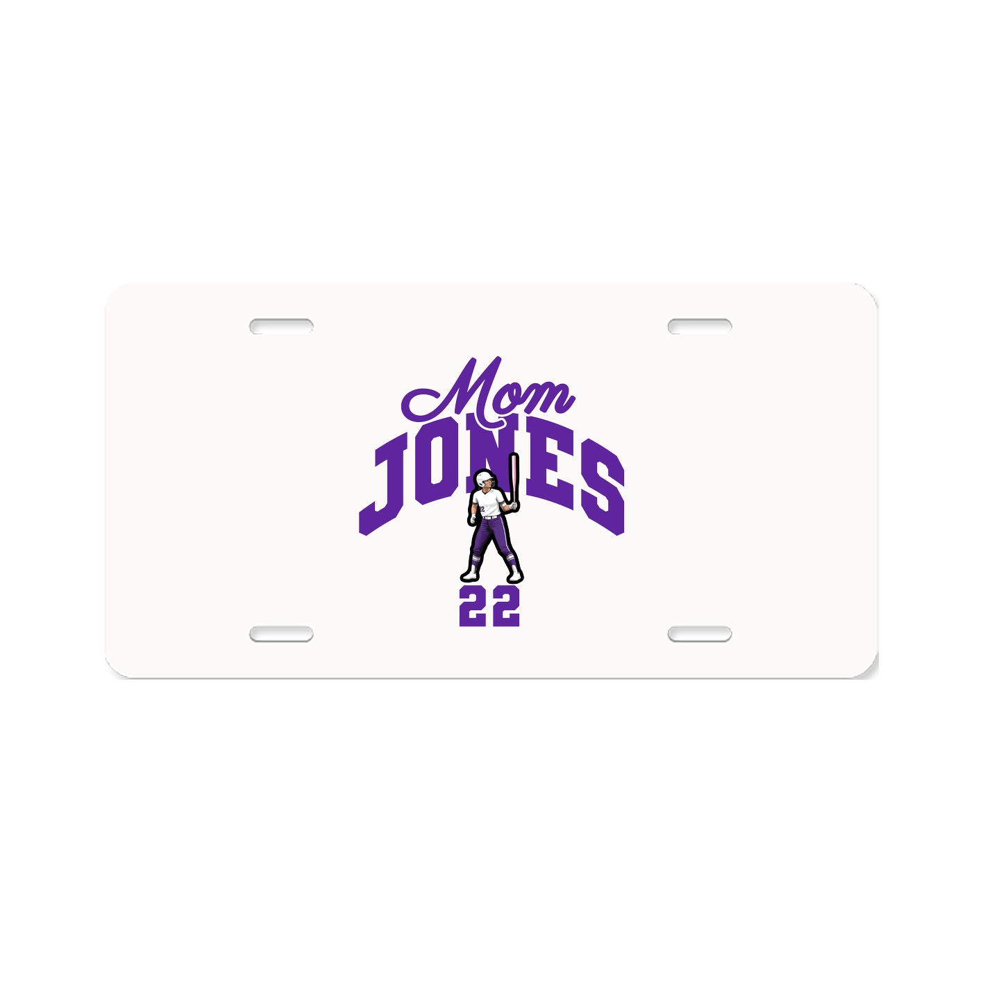 License Plate — Mothers Day Arch in Classic