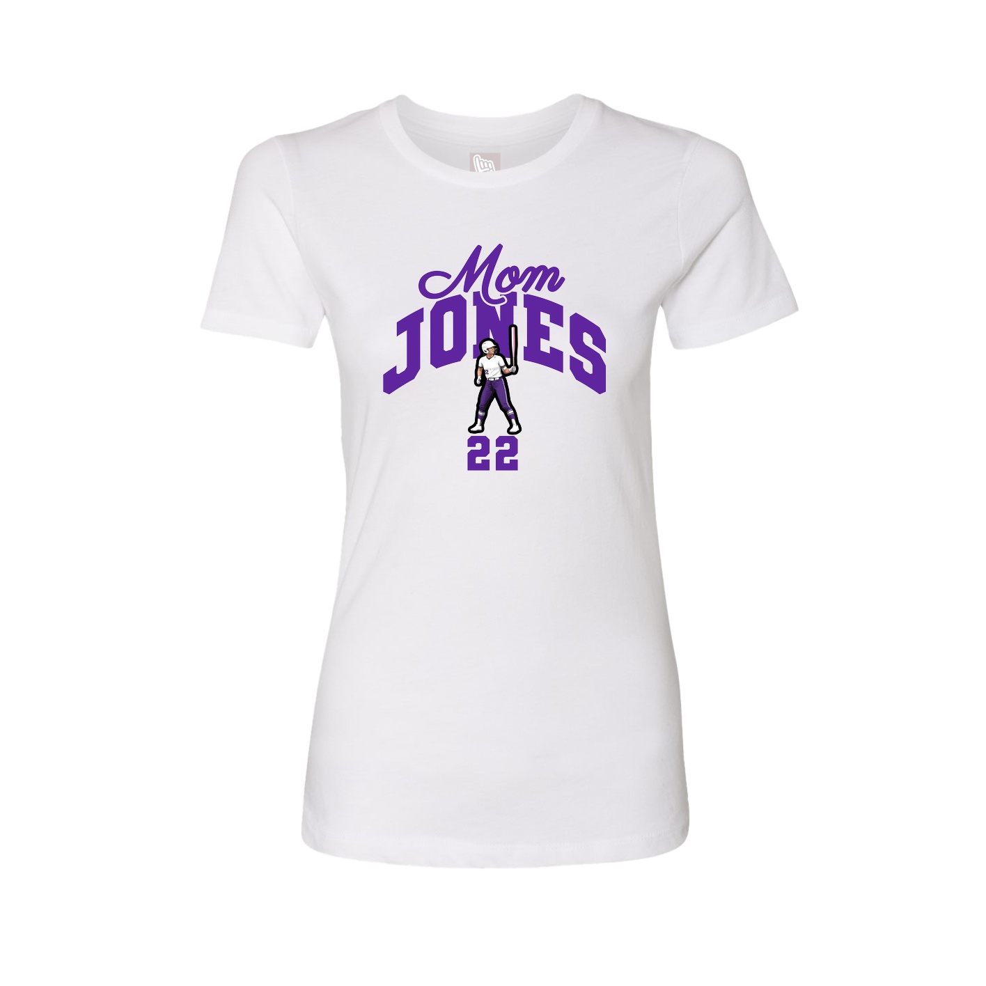 Womens Tee — Mothers Day Arch in White