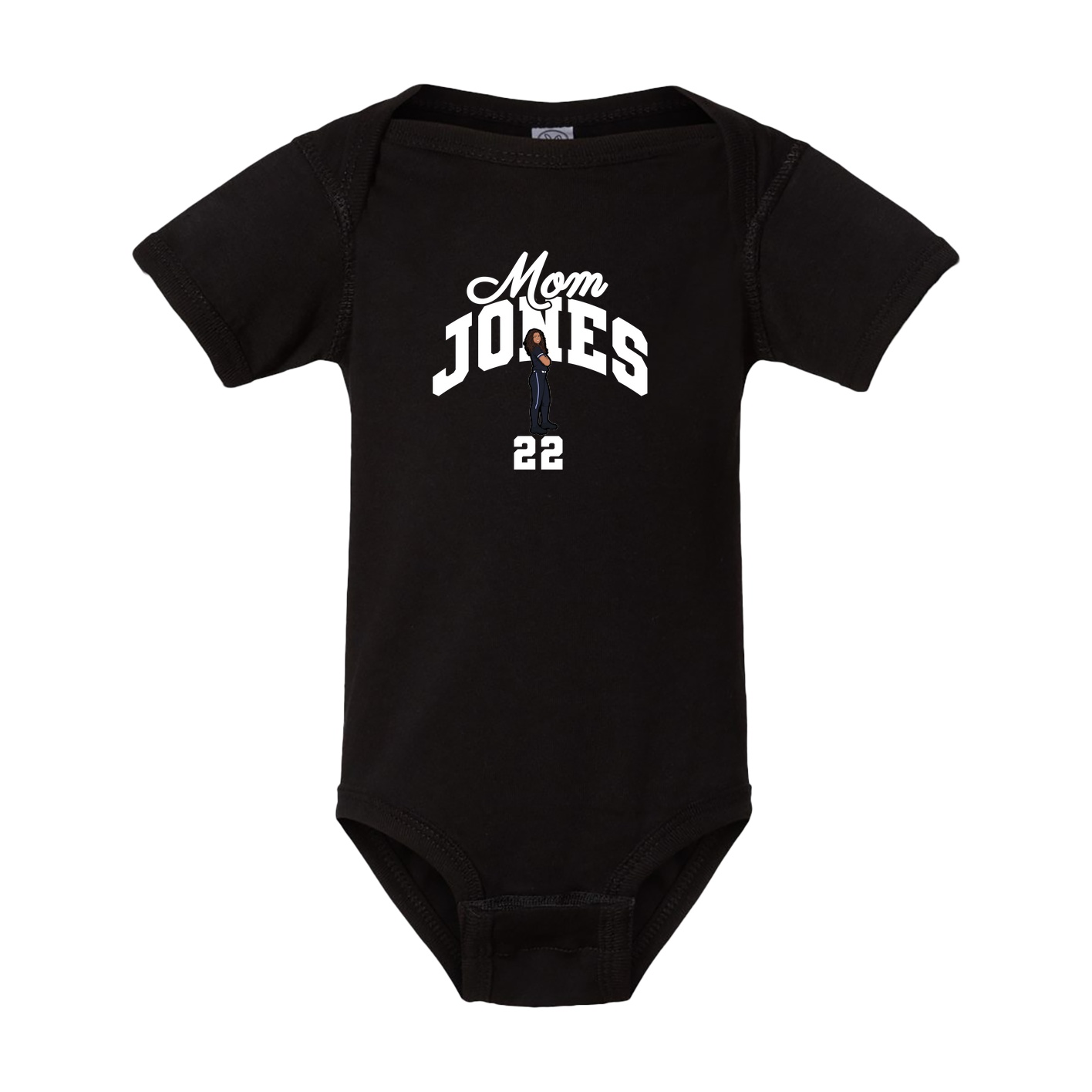 Baby Onesie — Mothers Day Arch in Black
