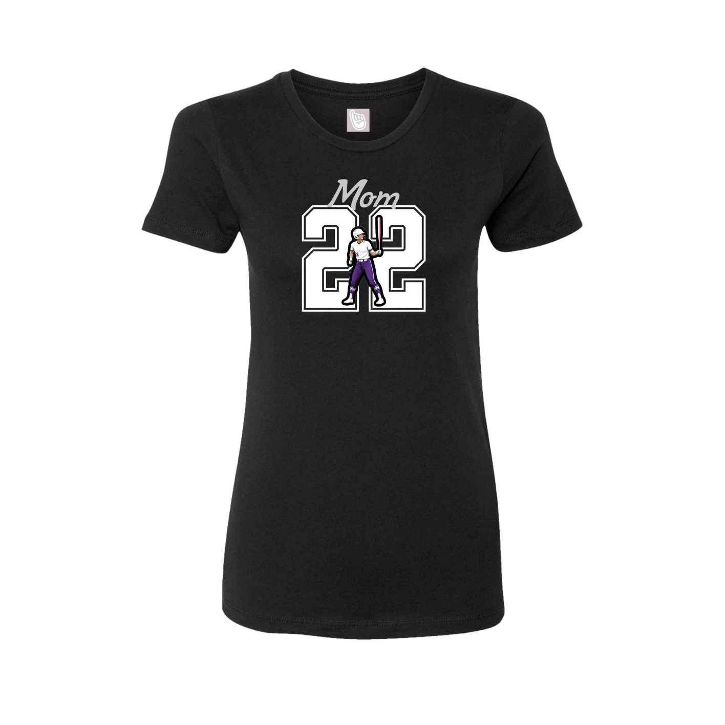 Womens Tee — Mothers Day Shirsey in Black
