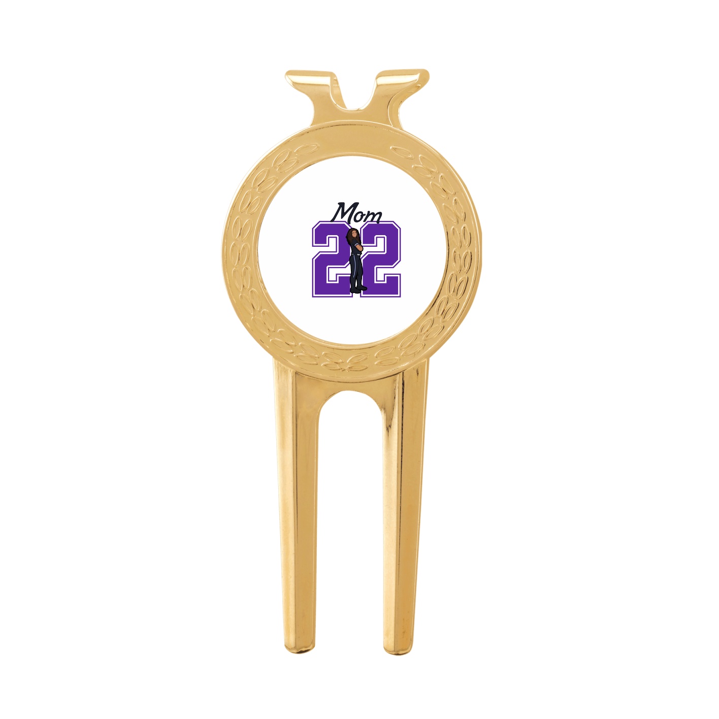 Divot Tool with Ball Marker — Mothers Day Shirsey in Classic