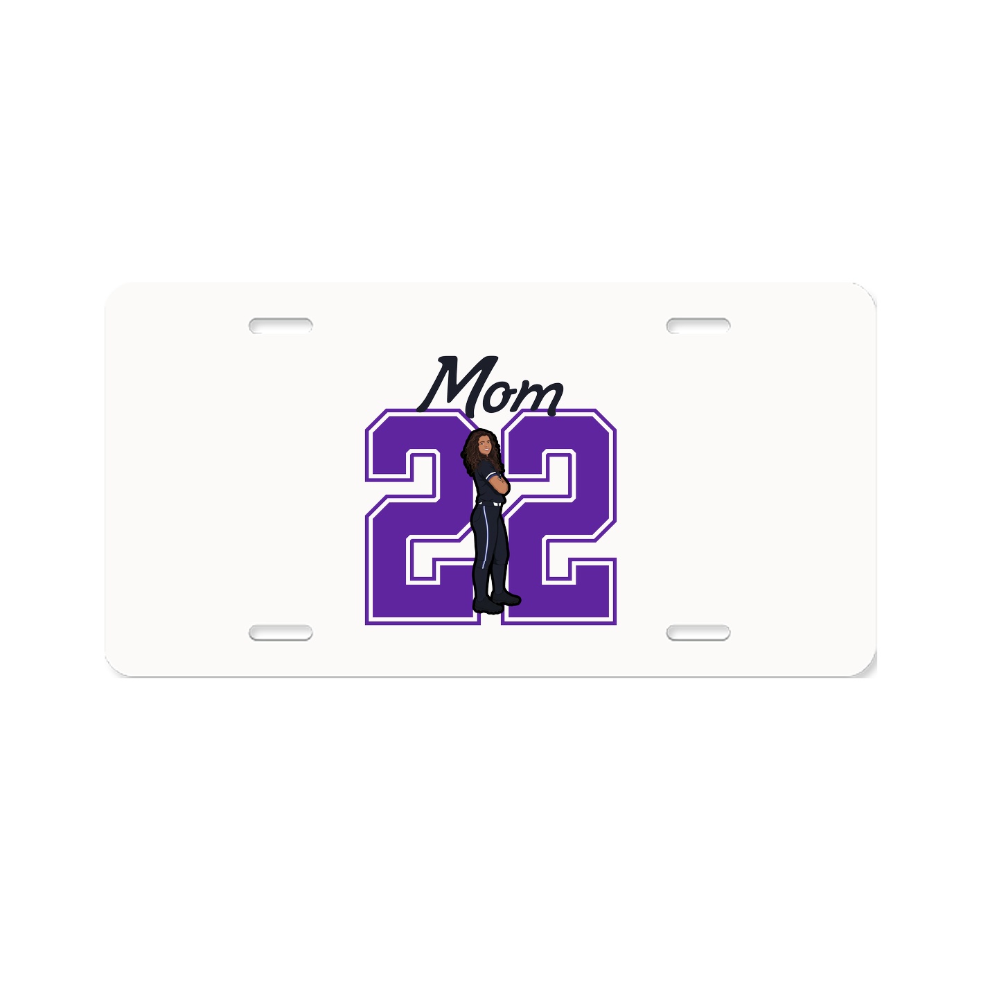License Plate — Mothers Day Shirsey in Classic
