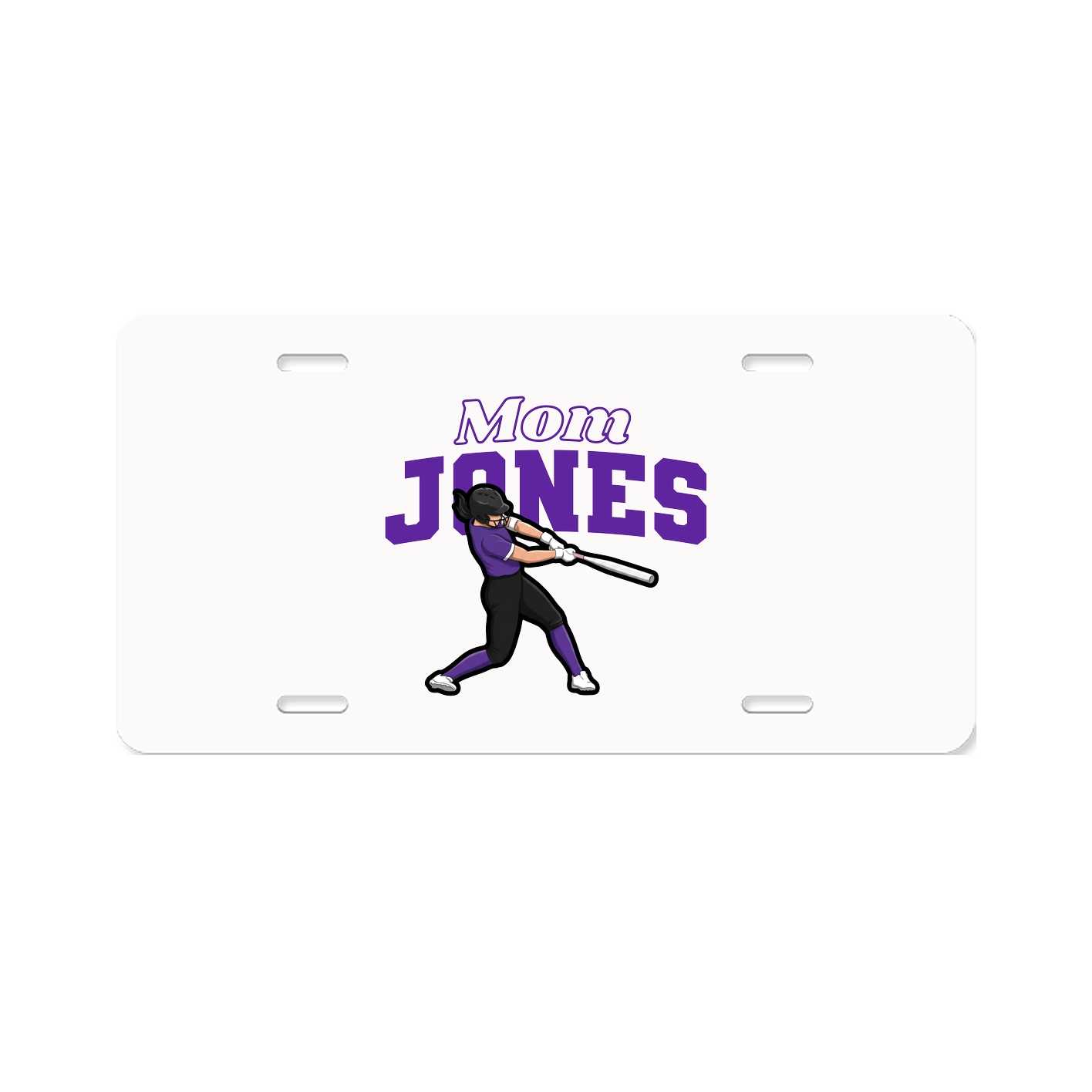 License Plate — Mothers Day Block in Classic