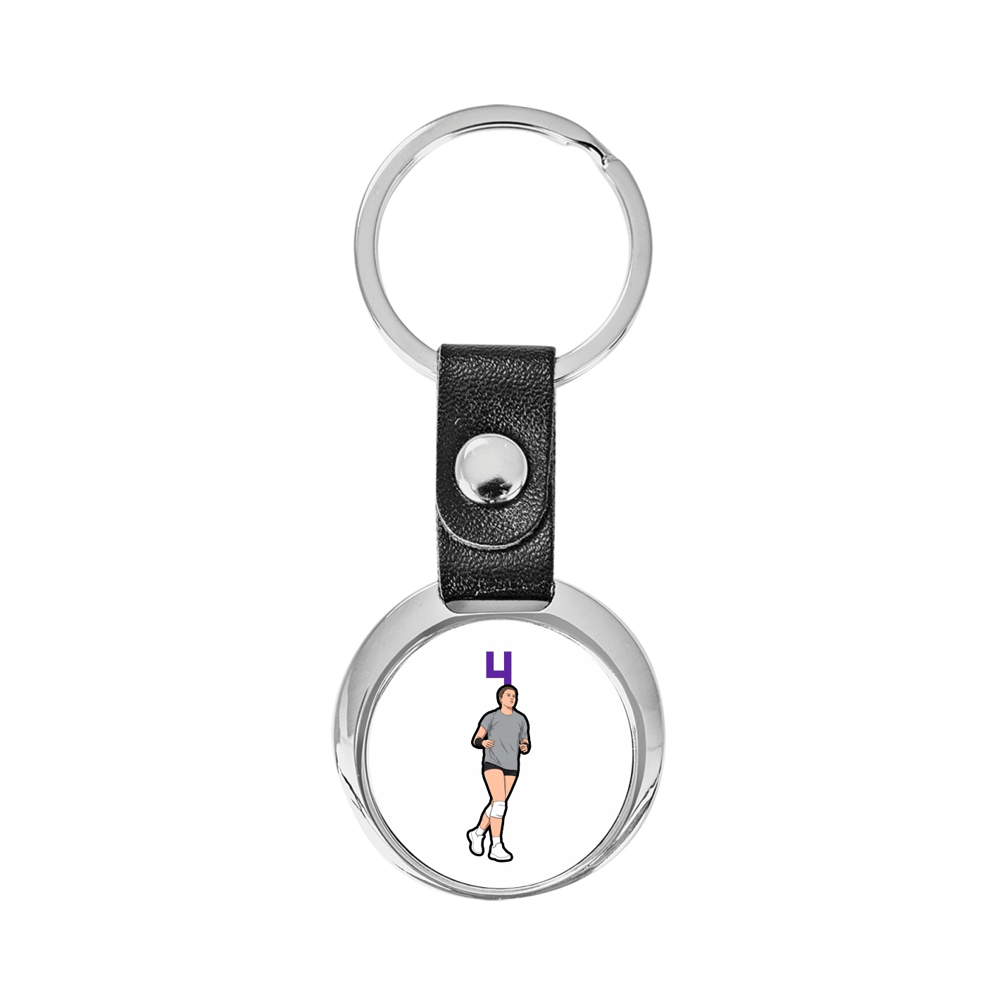 Key Chain — Number Top in Classic
