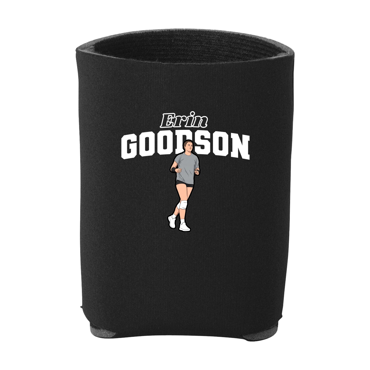 Can Holder — Name Arch in Black