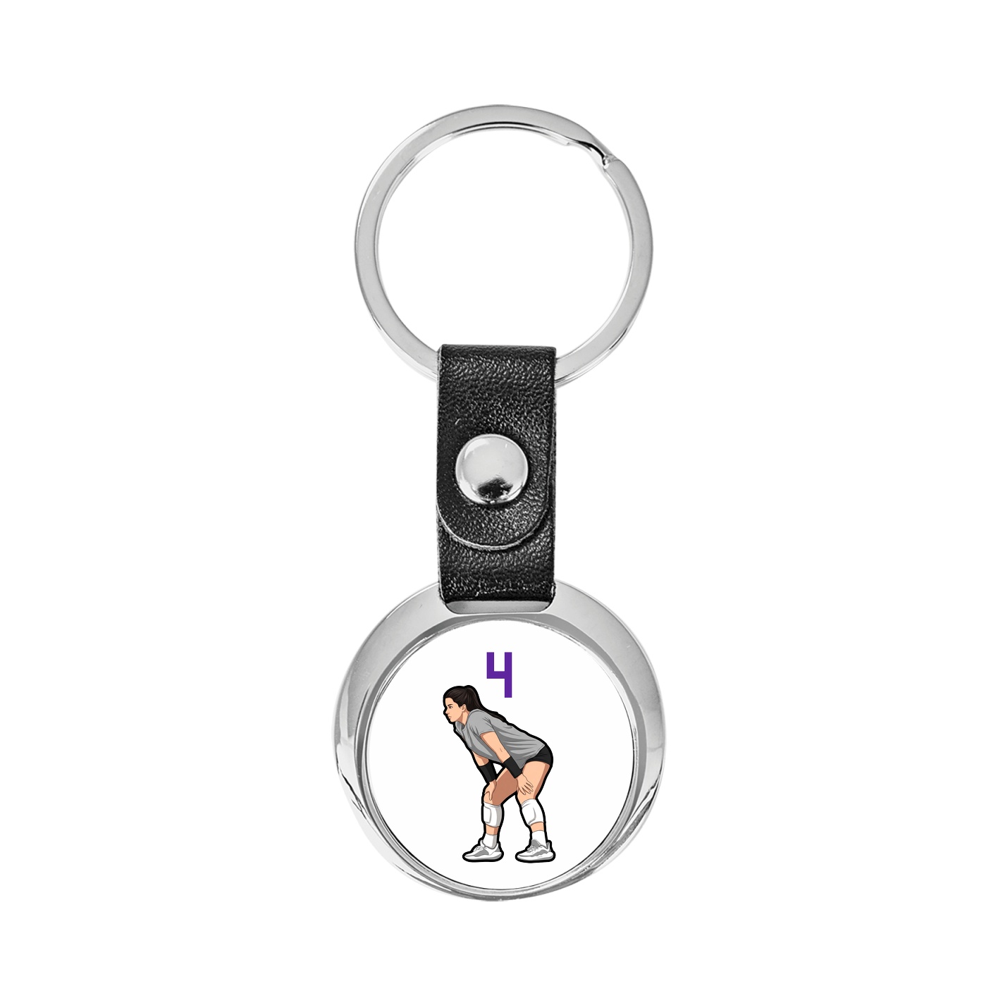 Key Chain — Number Top in Classic
