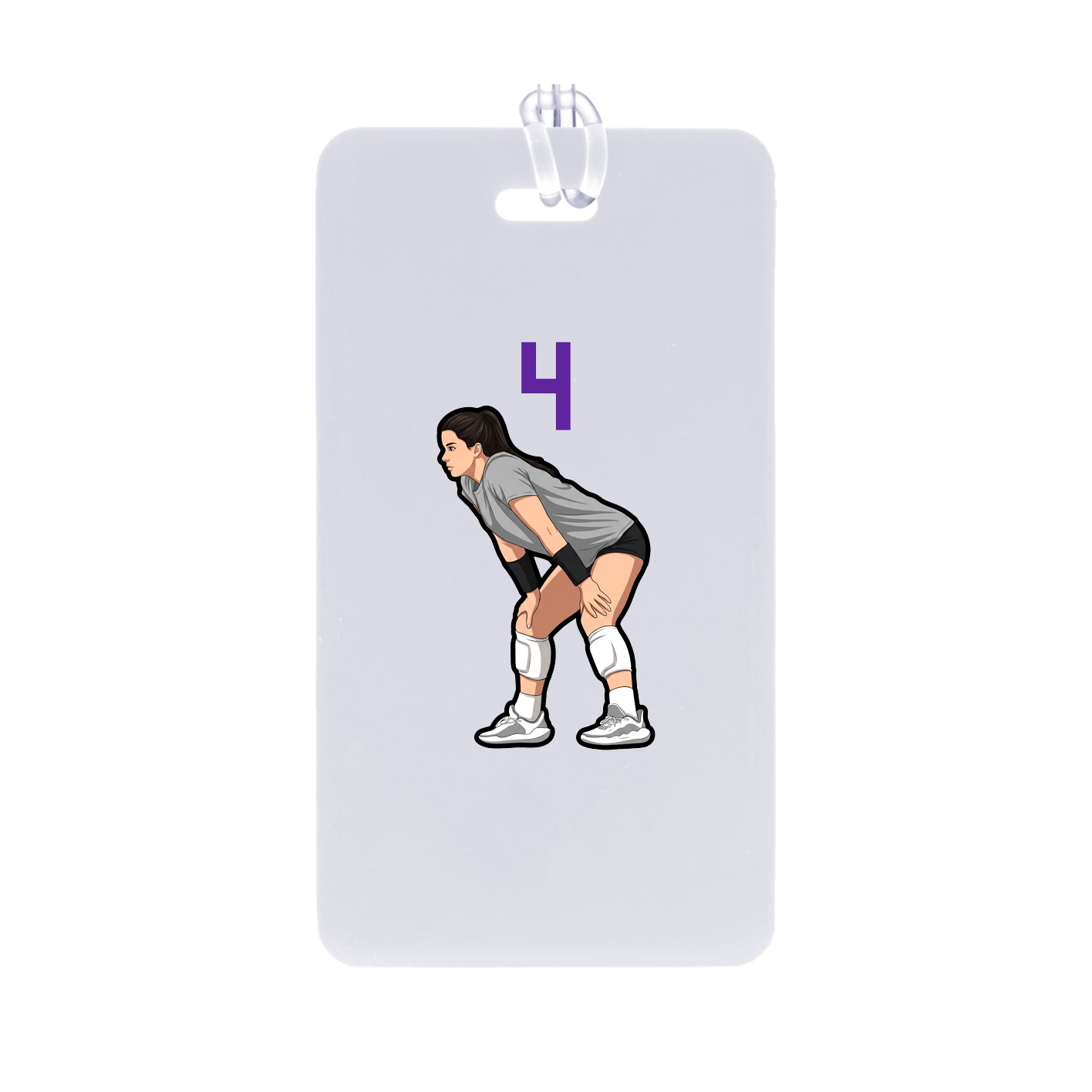 Bag Tag — Number Top in Classic