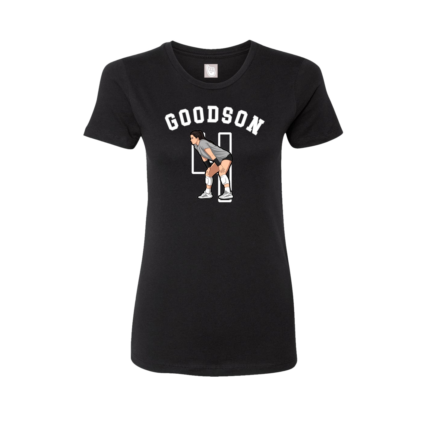 Womens Tee — Shirsey Arch in Black