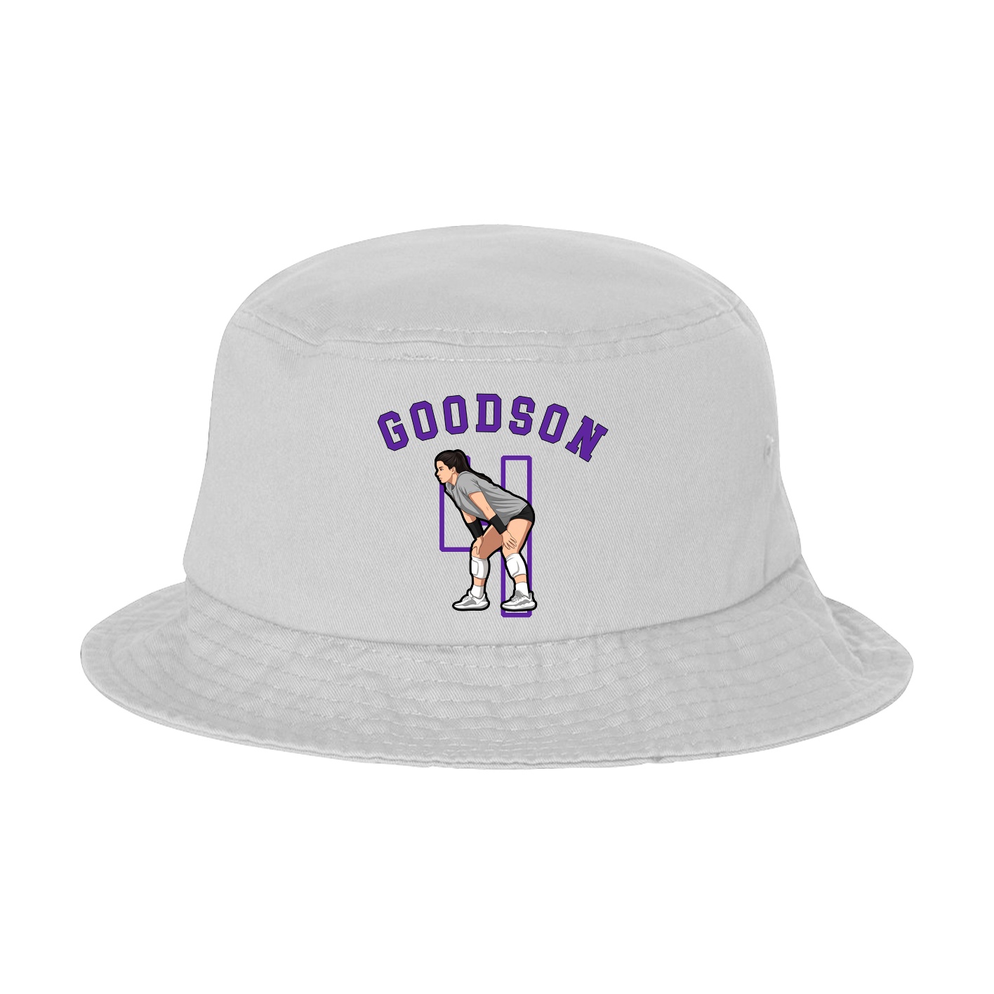 Bucket Cap — Shirsey Arch in White