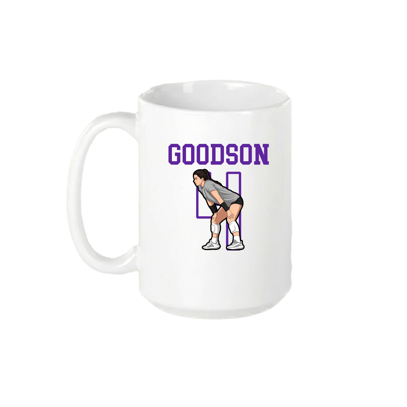 15oz Coffee Mug — Shirsey in White