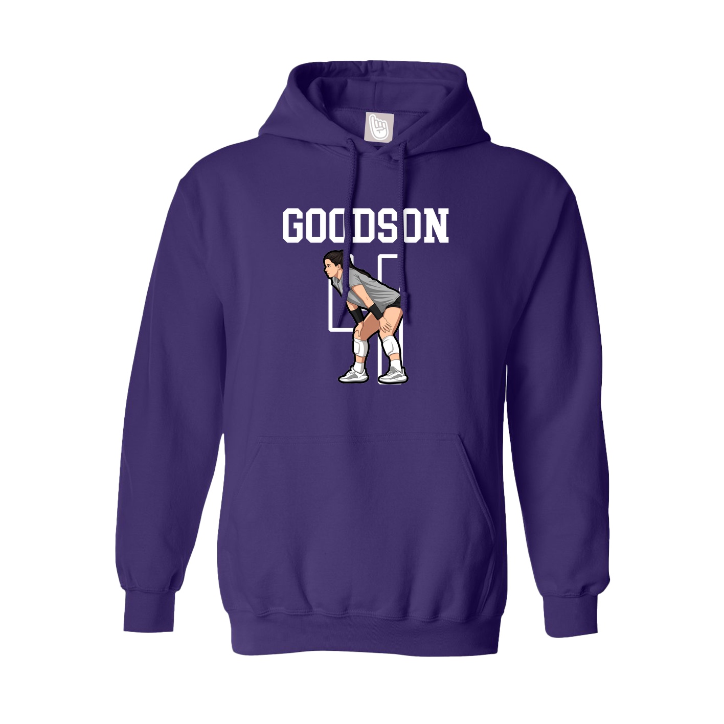 Hoodie — Shirsey in Purple
