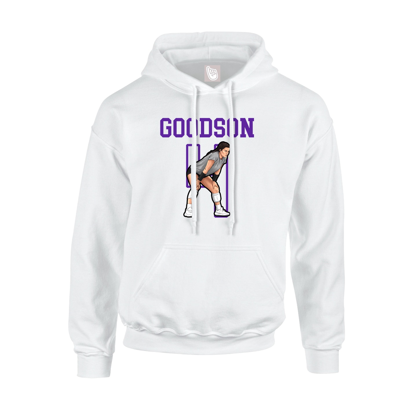 Youth Hoodie — Shirsey in White