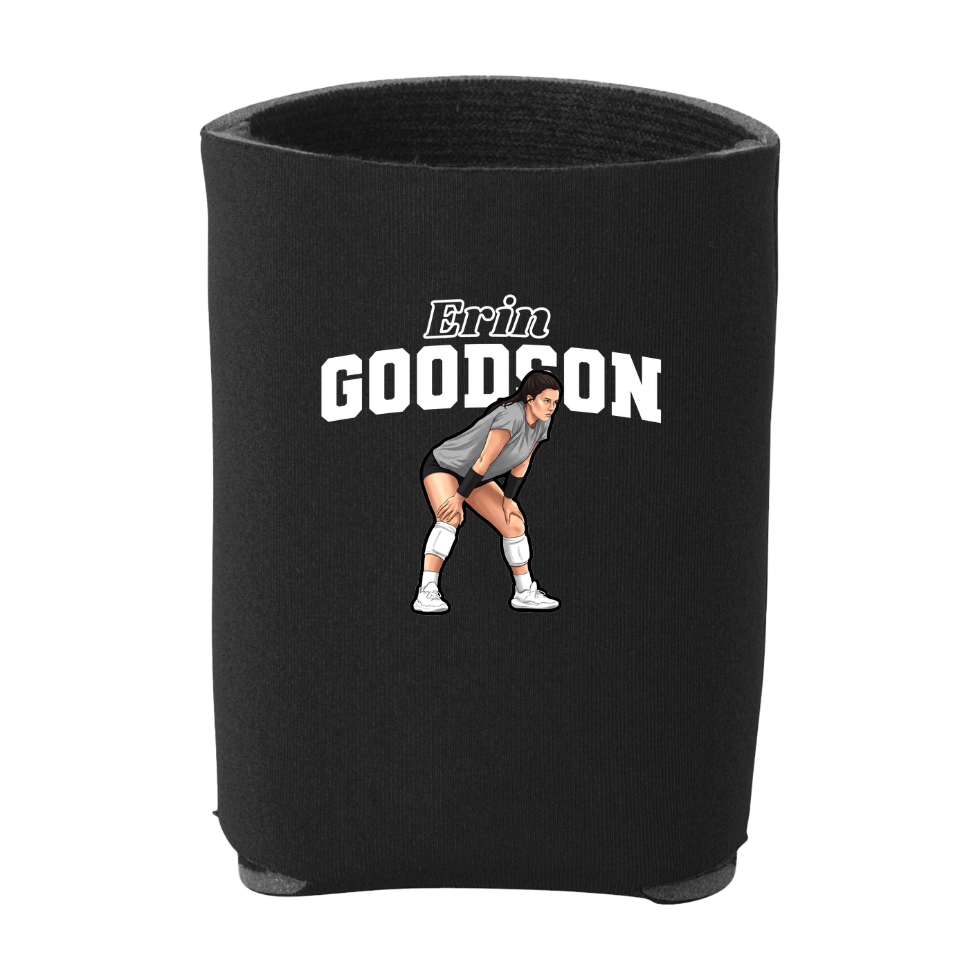 Can Holder — Name Arch in Black