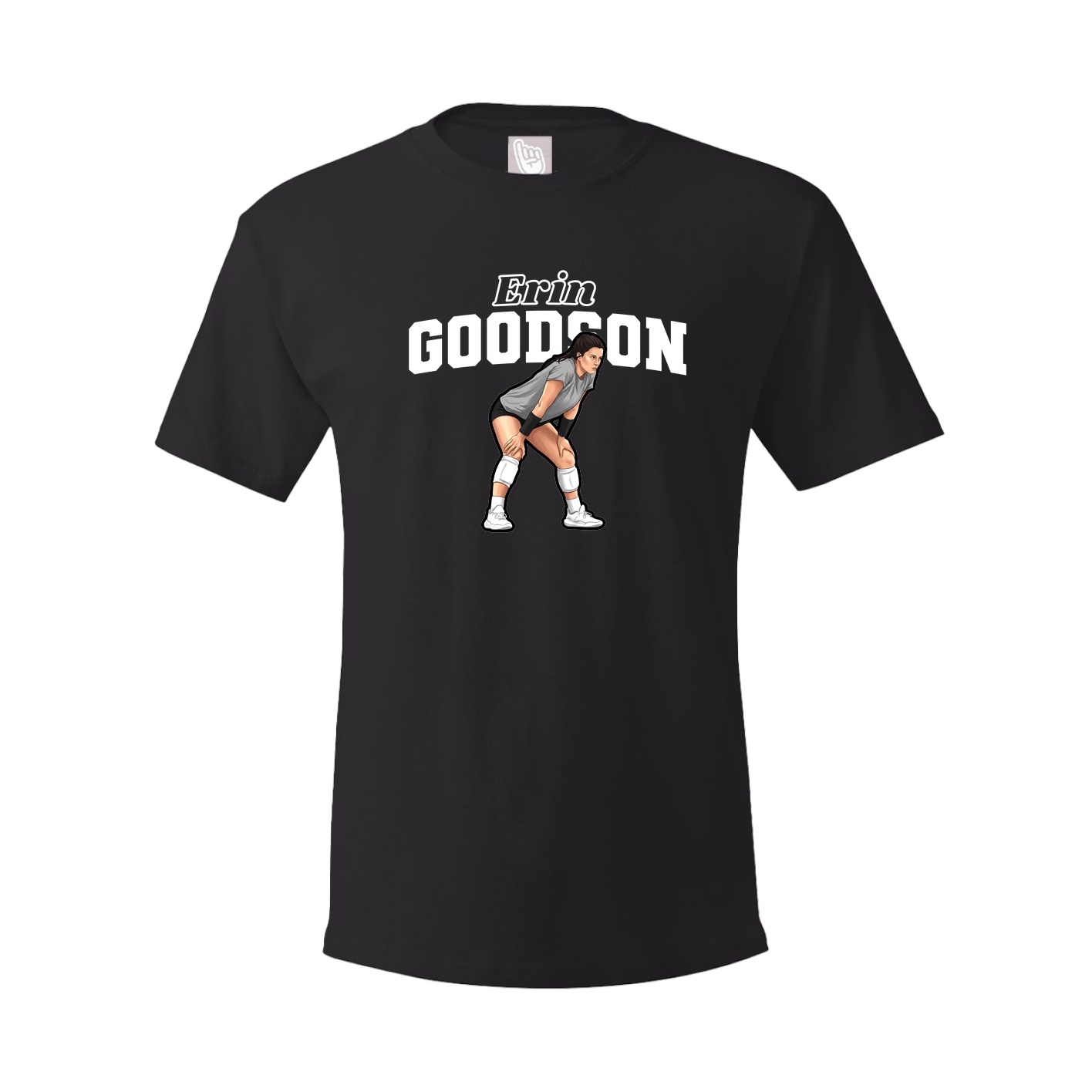 Youth Tee — Name Arch in Black