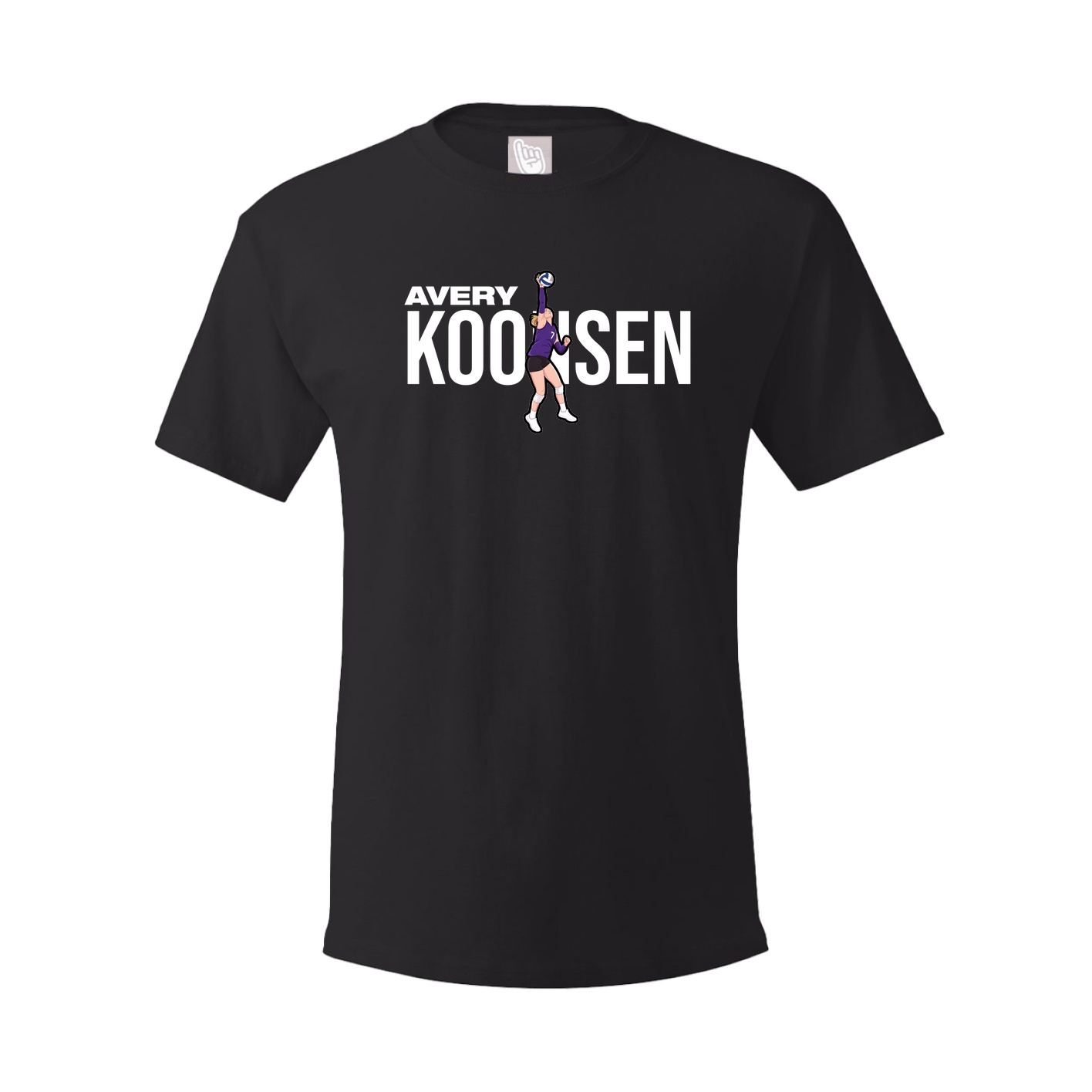 Tee — Player Name in Black