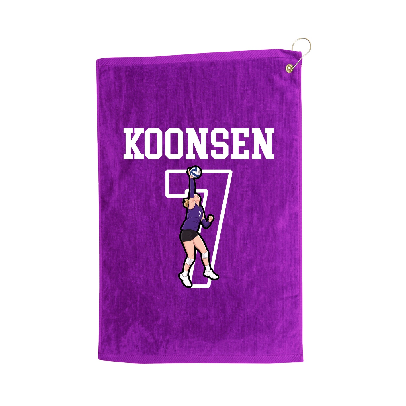 Golf Towel — Shirsey in Purple