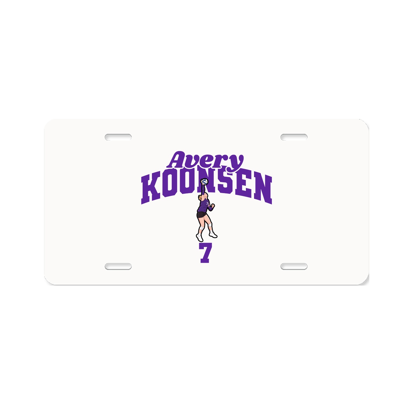 License Plate — Signature Arch in Classic