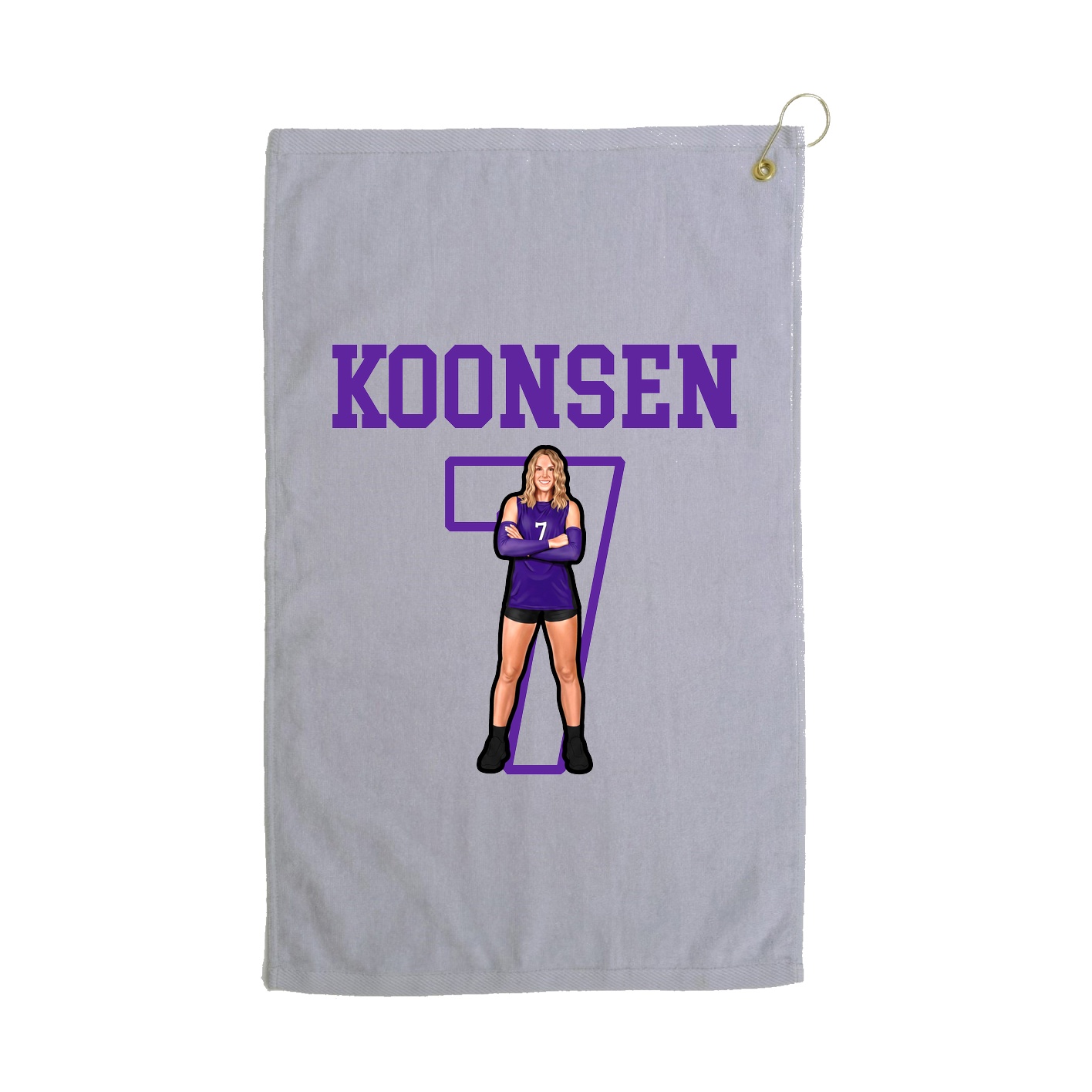 Golf Towel — Shirsey in Grey