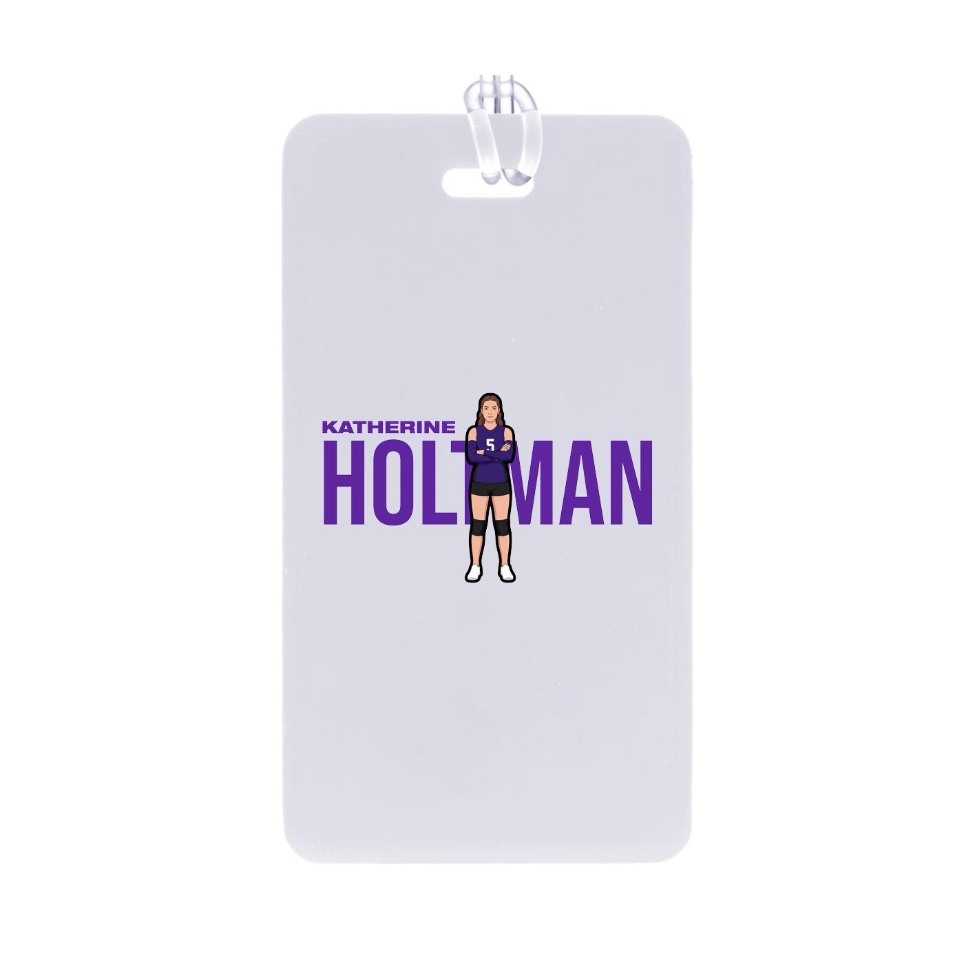 Bag Tag — Player Name in Classic