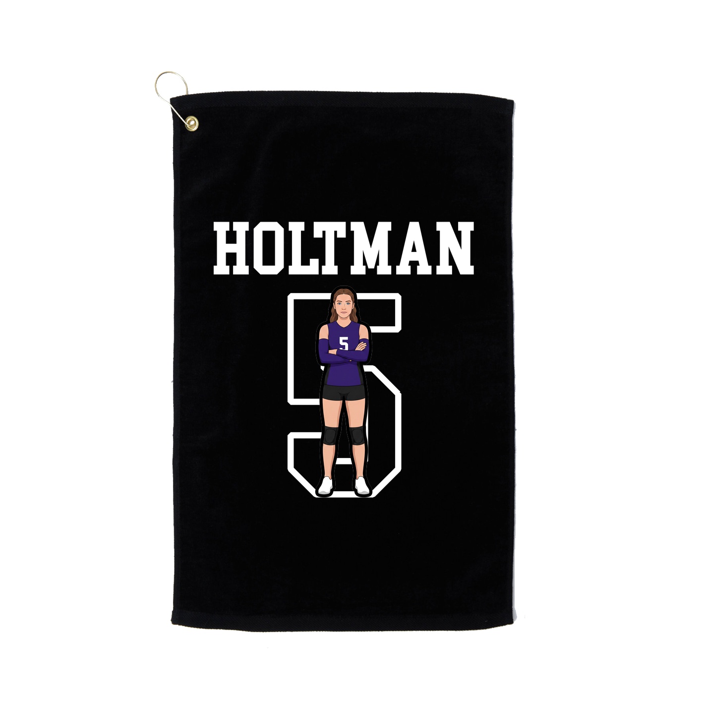 Golf Towel — Shirsey in Black