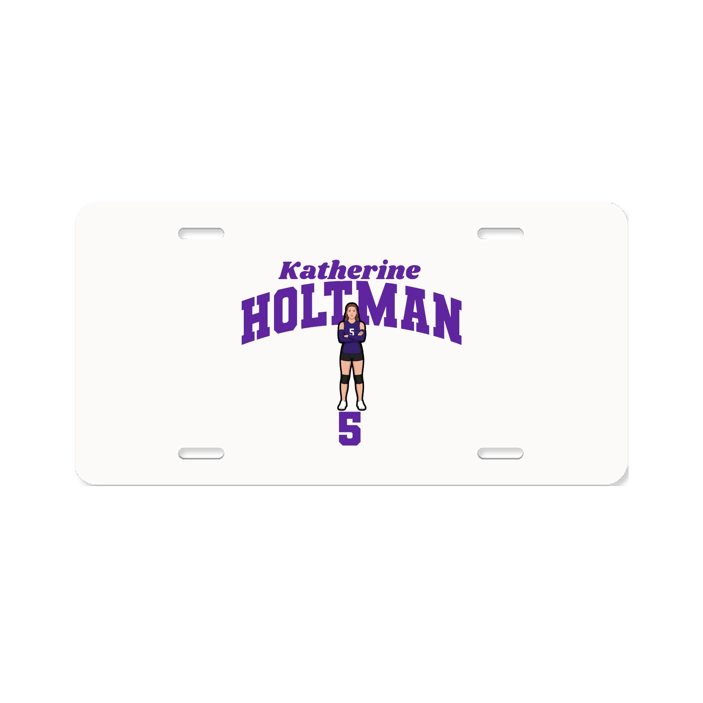 License Plate — Signature Arch in Classic