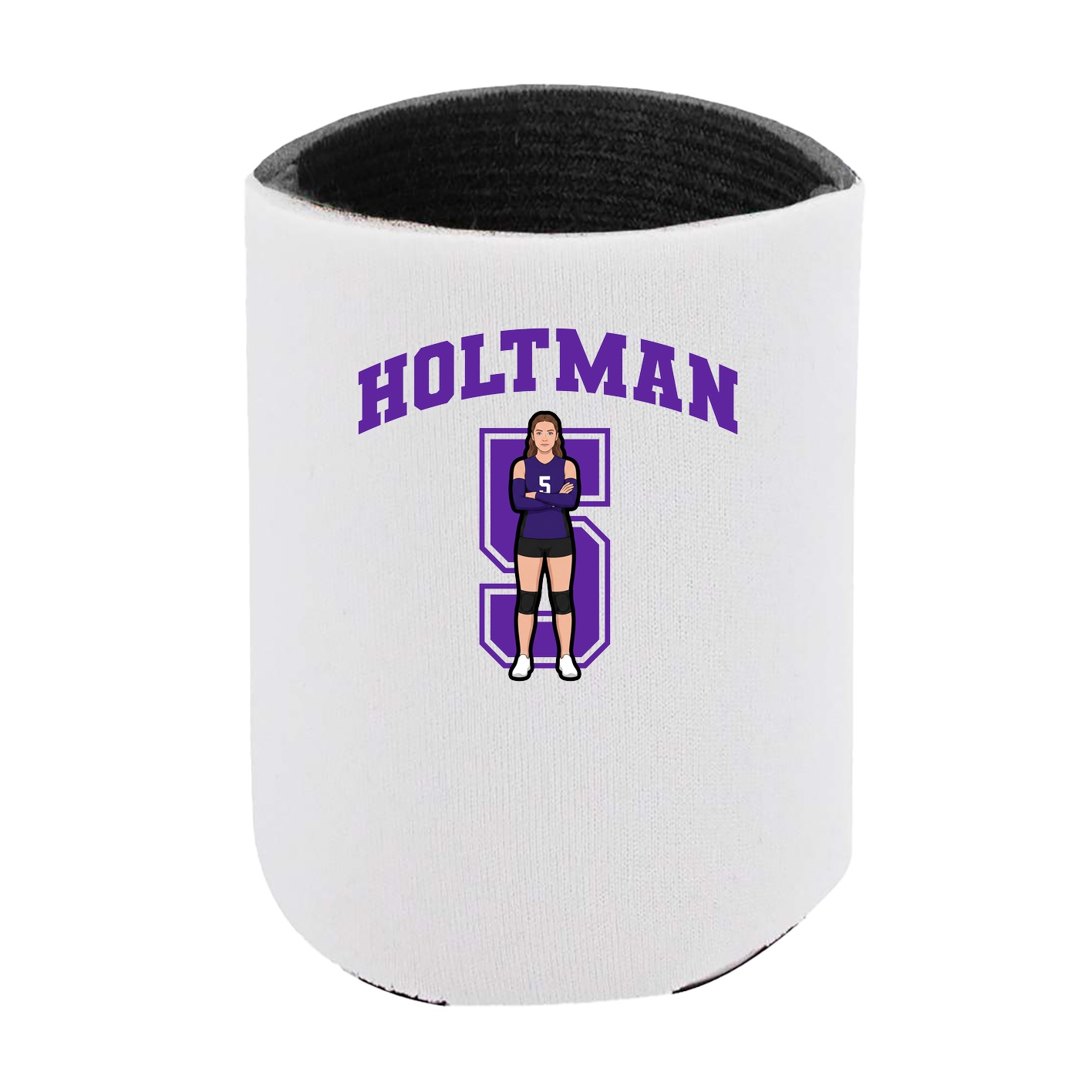Can Holder — Number in White