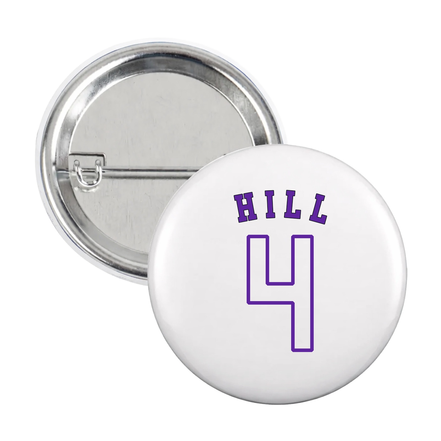 Game Day Button — Shirsey Arch in White