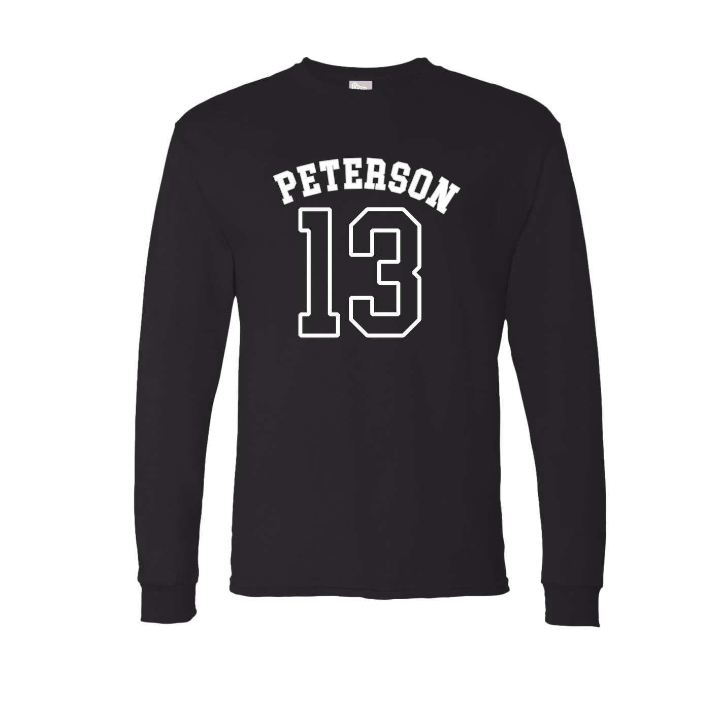 Long Sleeve Tee — Shirsey Arch in Black