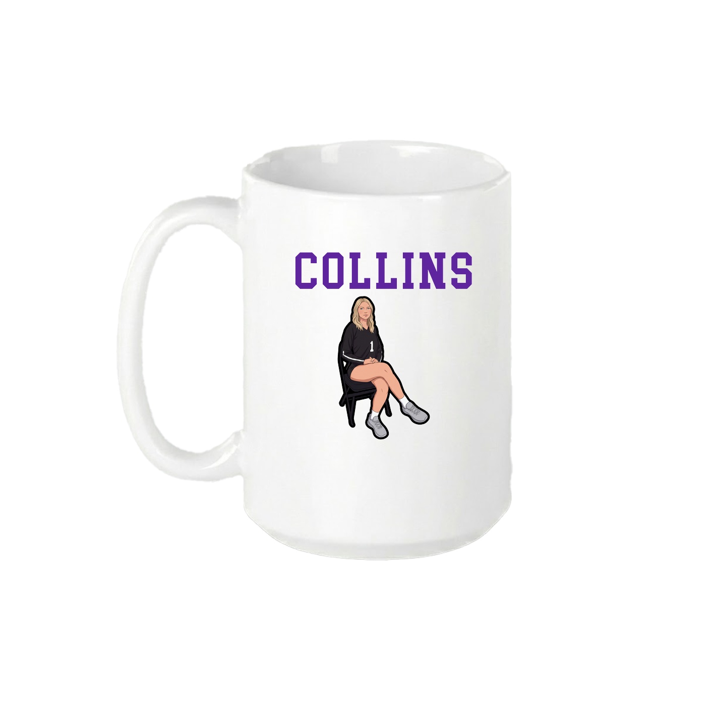 15oz Coffee Mug — Shirsey in White