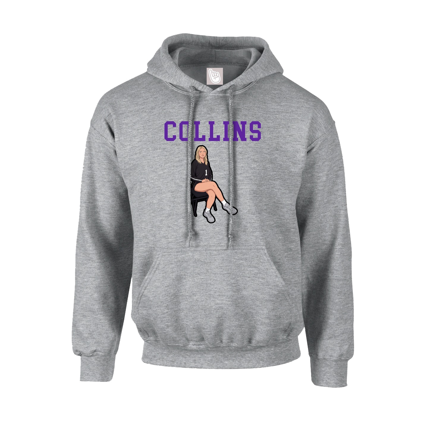 Youth Hoodie — Shirsey in Grey