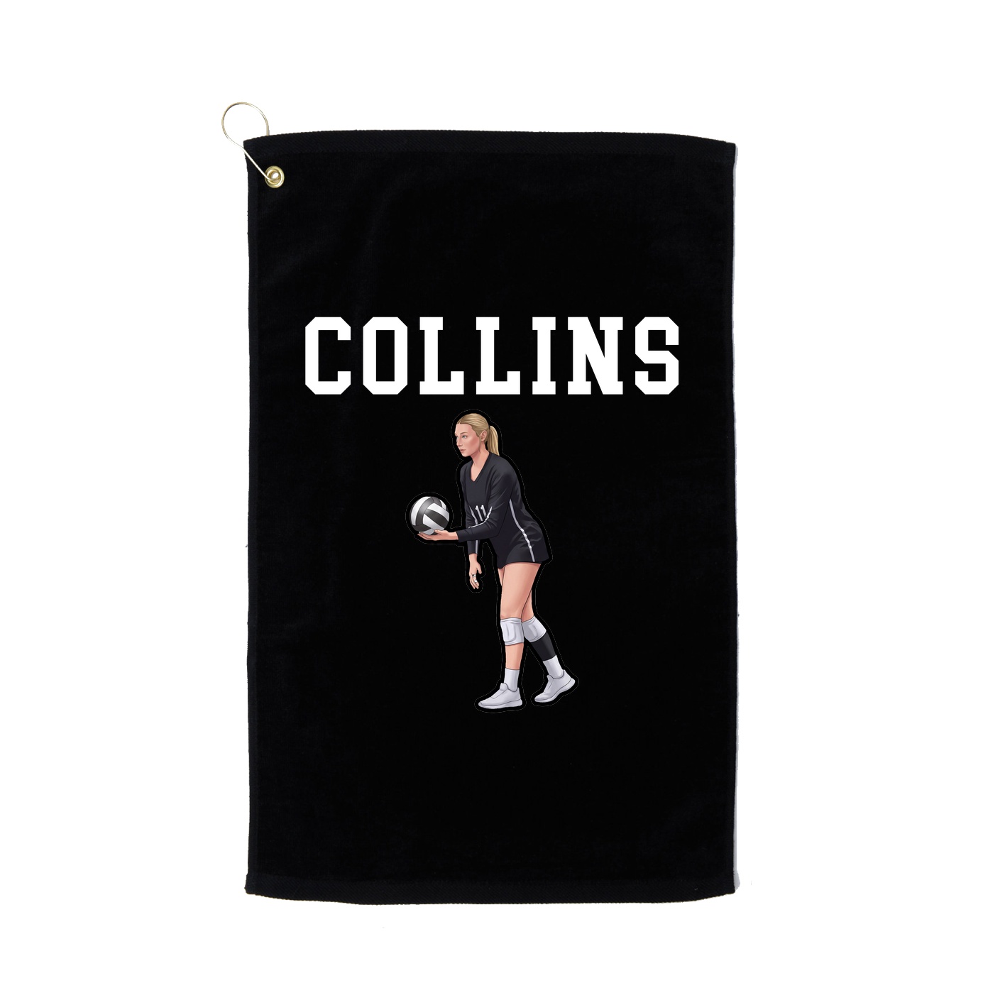 Golf Towel — Shirsey in Black