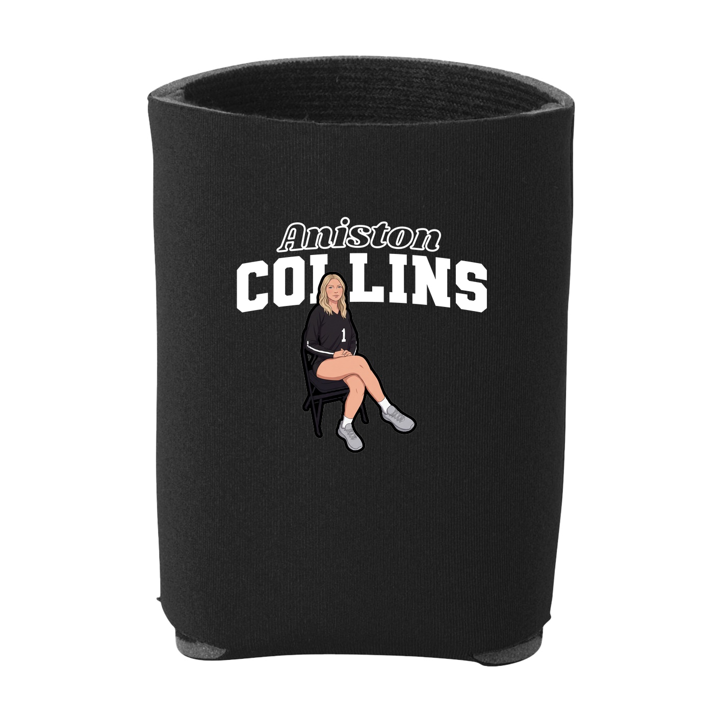 Can Holder — Name Arch in Black