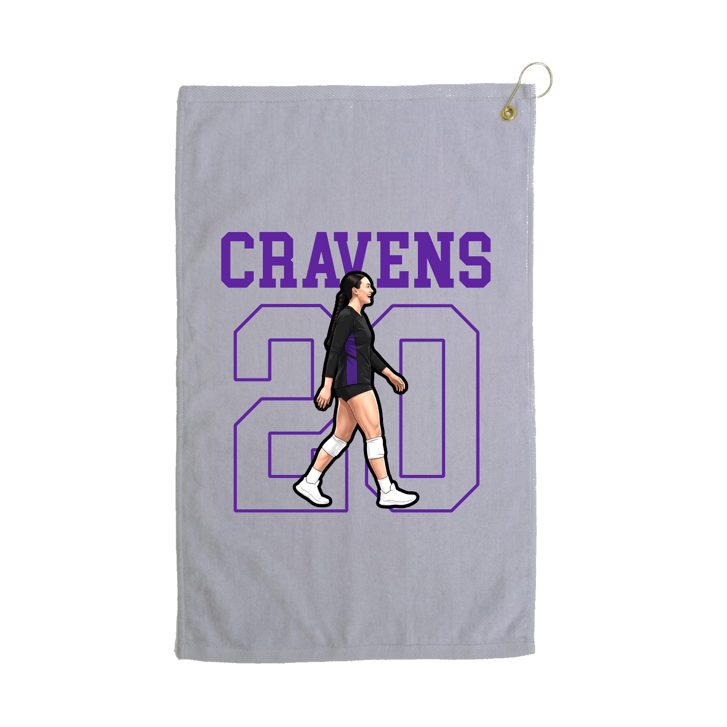 Golf Towel — Shirsey in Grey