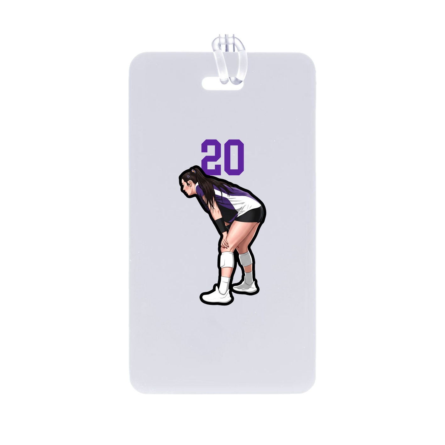 Bag Tag — Number Top in Classic